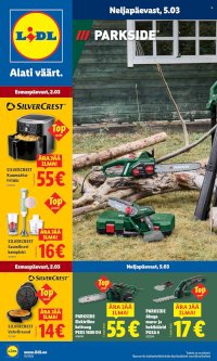 Lidl kliendileht - Tööstuskaupade pakkumised (2.03 - 8.03.2026)