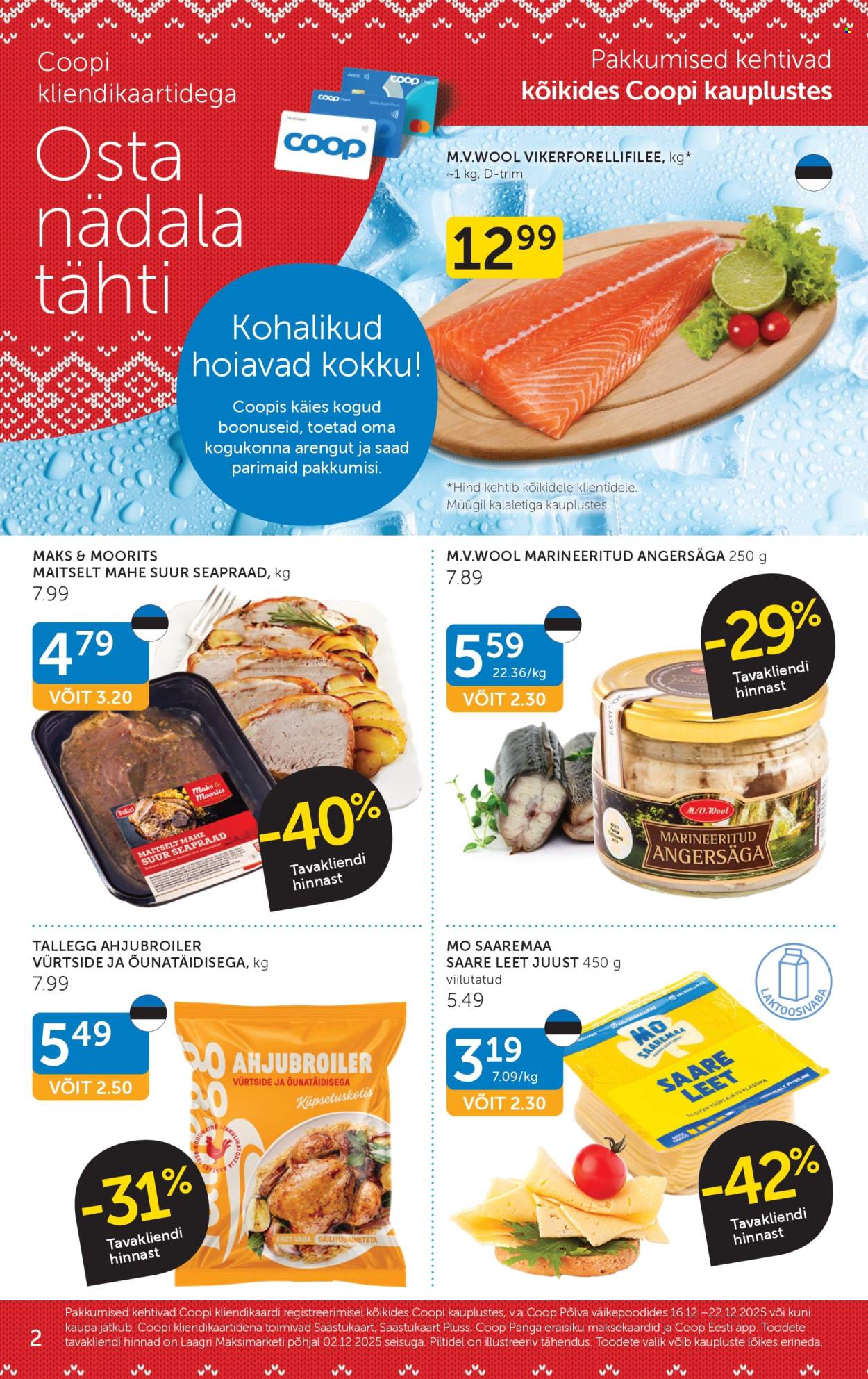 Coop kliendileht (16.12 - 22.12.2025)