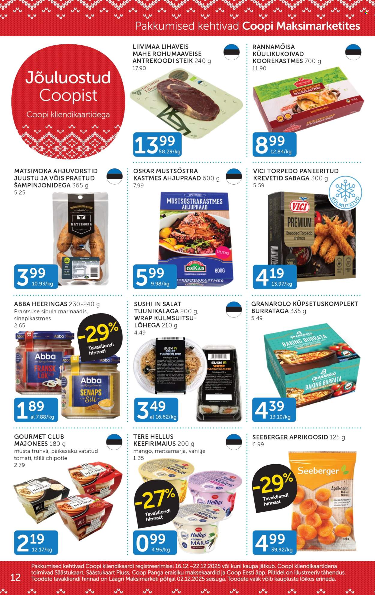 Coop kliendileht (16.12 - 22.12.2025)