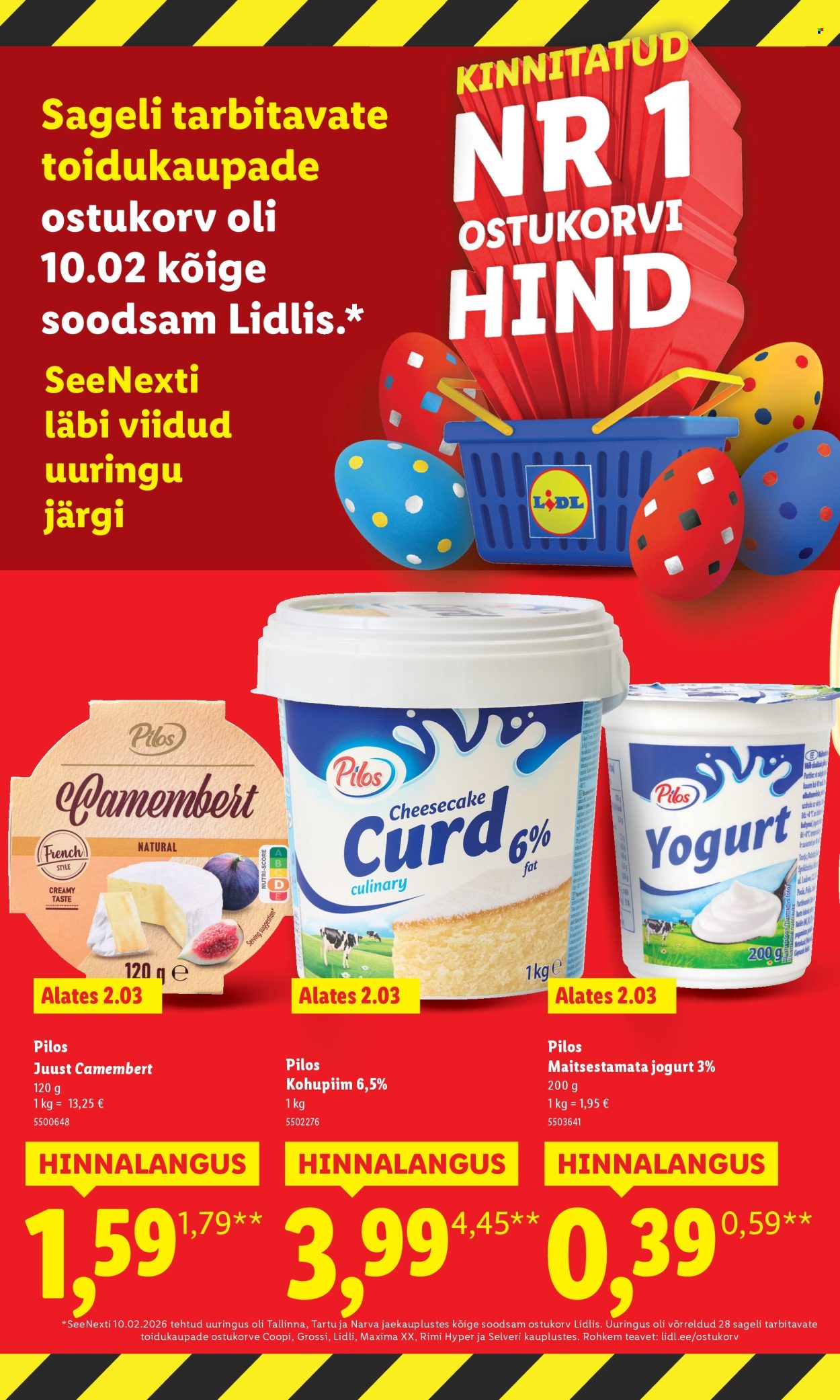 Lidl kliendileht - Suur hinnalangus Alates