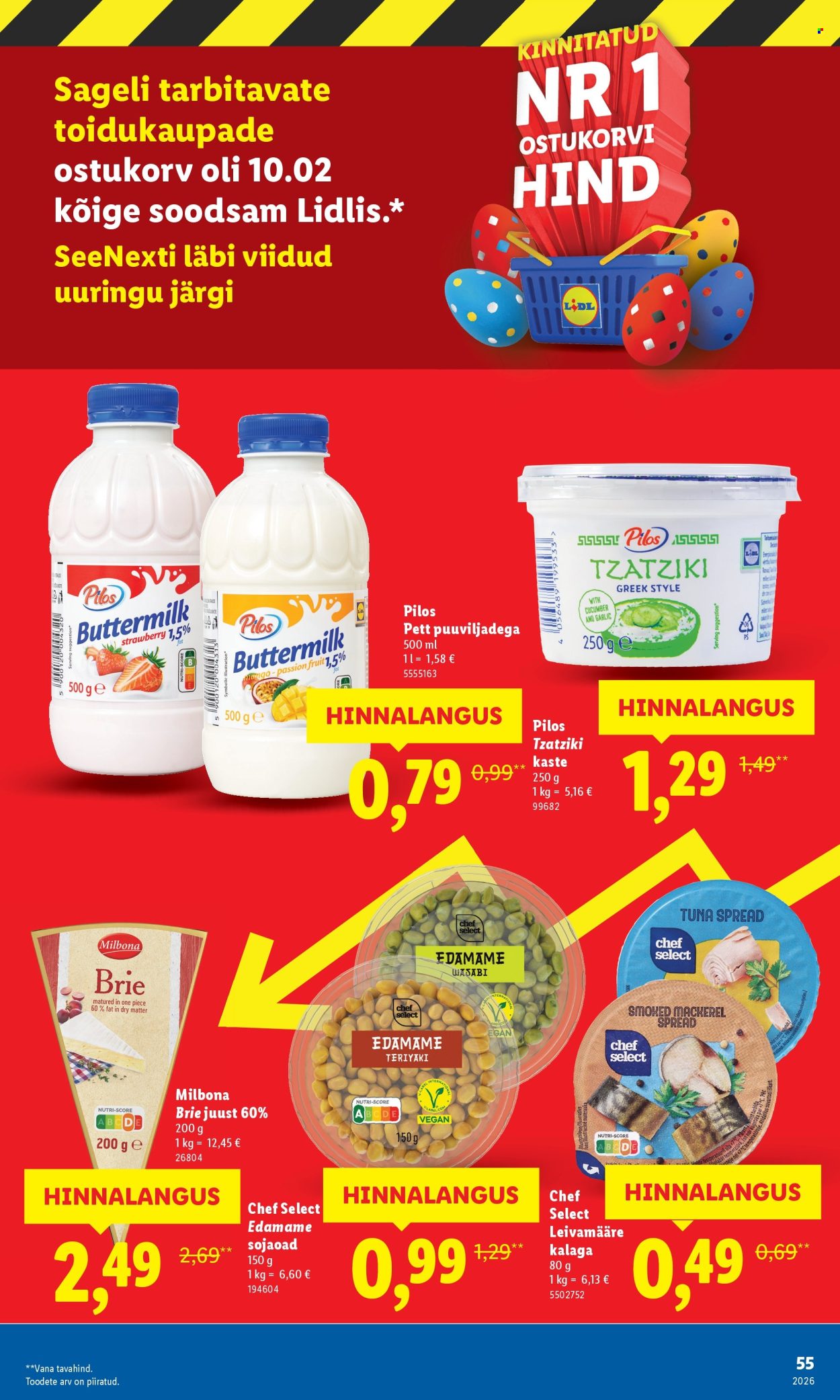 Lidl kliendileht - Suur hinnalangus Alates