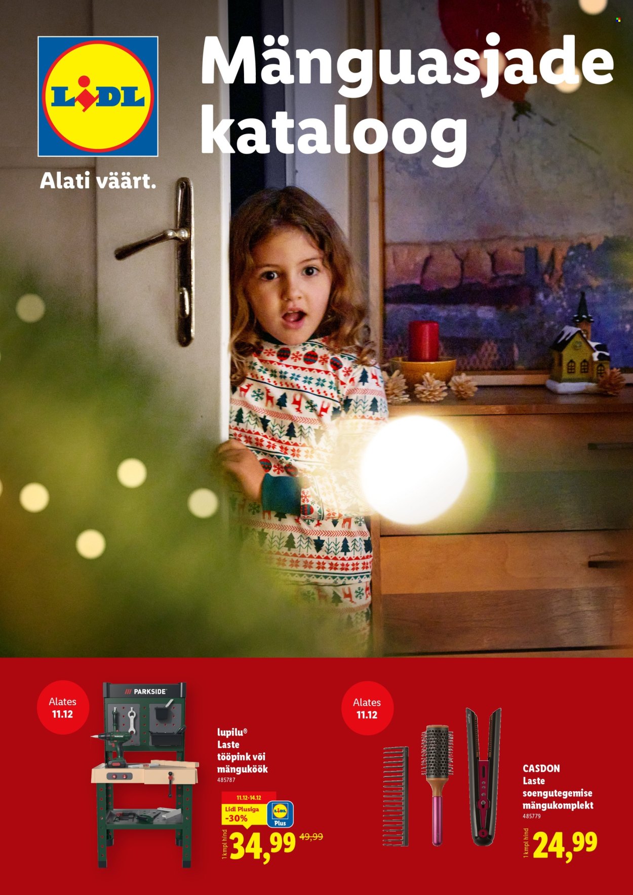 Lidl kliendileht - Mänguasjade kataloog