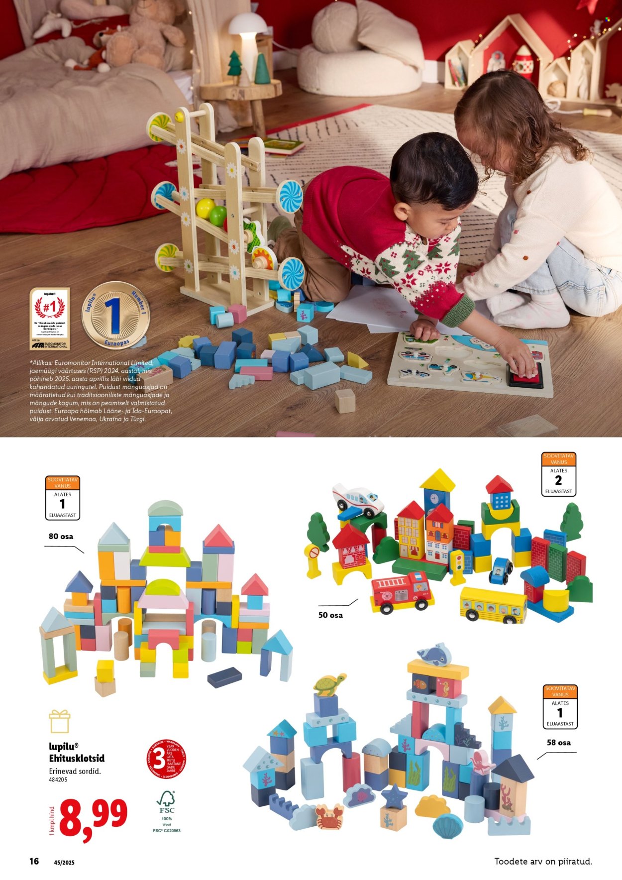 Lidl kliendileht - Mänguasjade kataloog