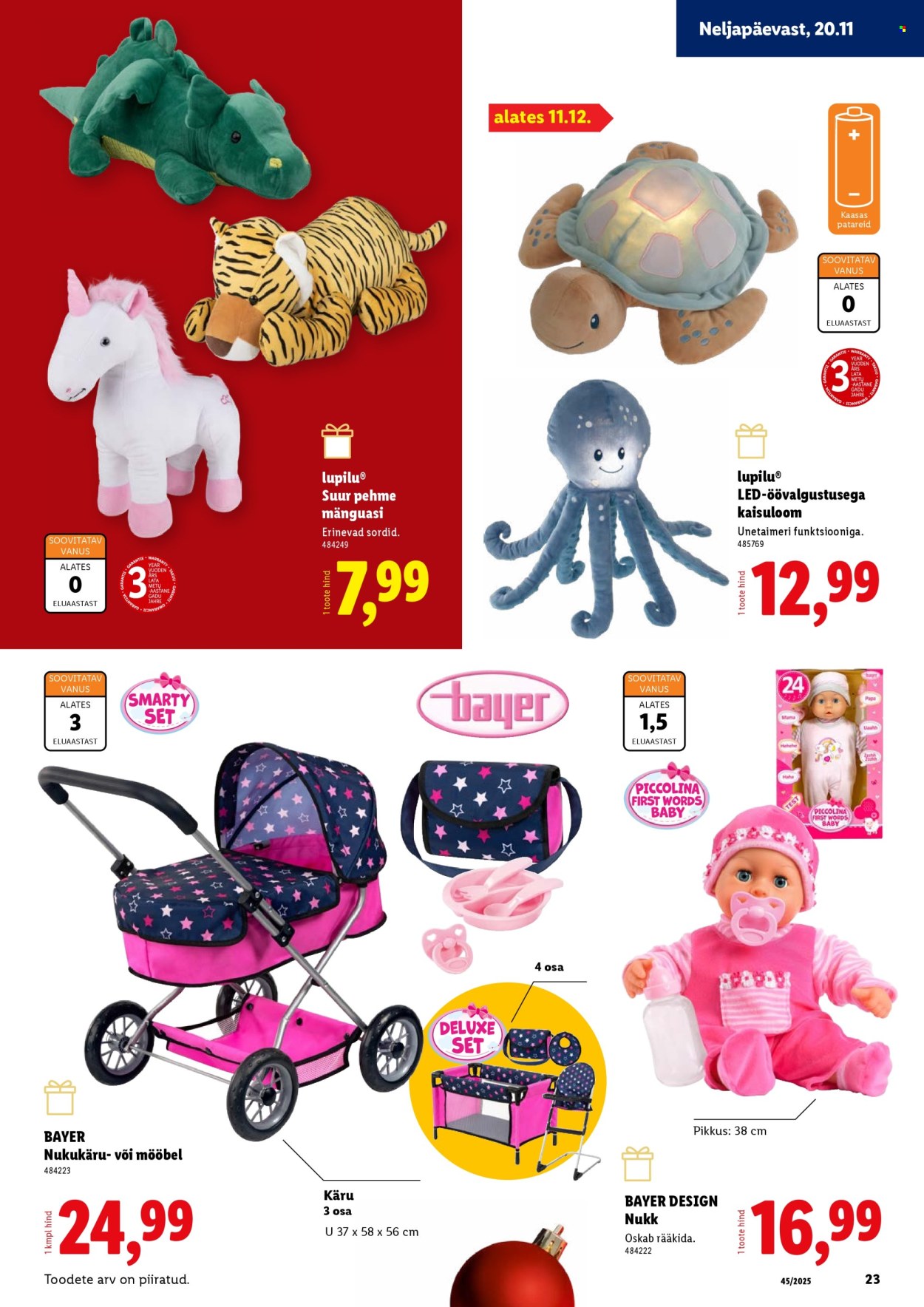 Lidl kliendileht - Mänguasjade kataloog