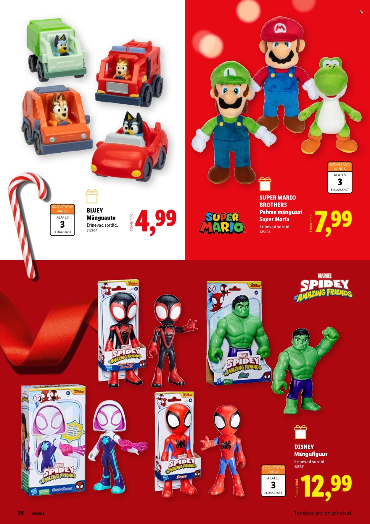 Lidl kliendileht - Mänguasjade kataloog