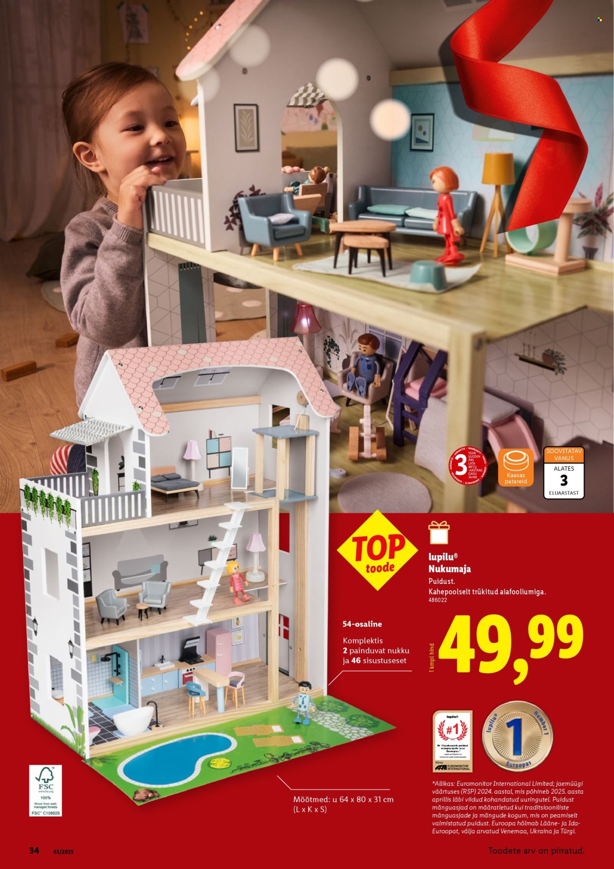 Lidl kliendileht - Mänguasjade kataloog