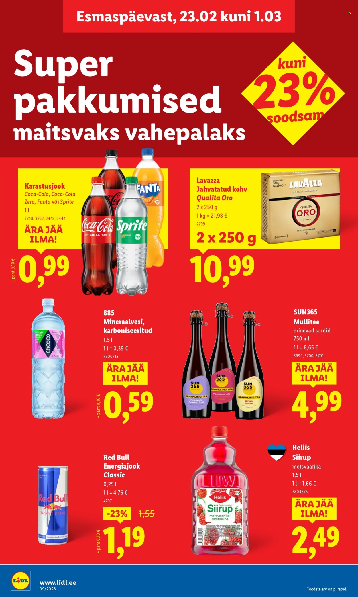 Lidl kliendileht - Kliendileht (23.02 - 1.03.2026)