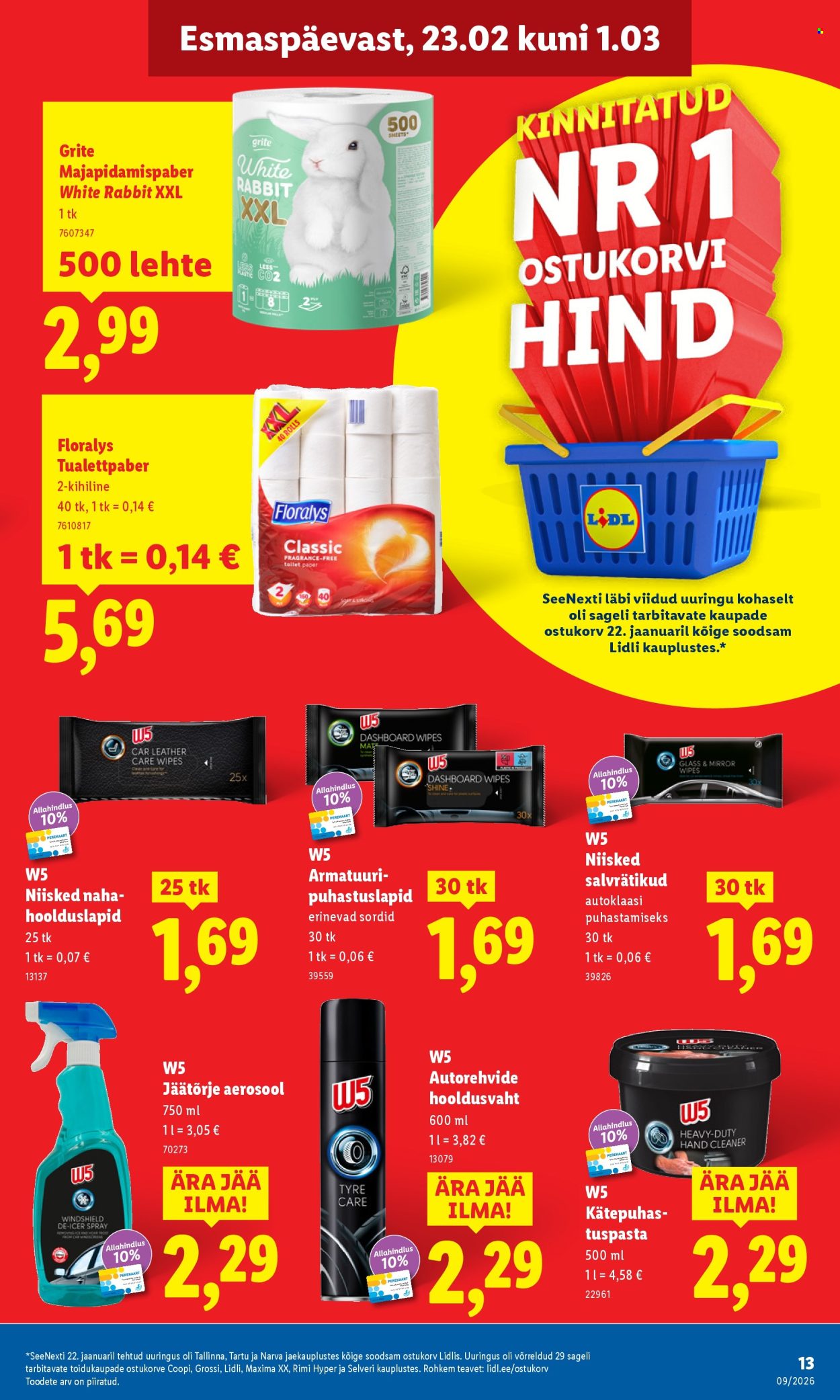Lidl kliendileht - Kliendileht (23.02 - 1.03.2026)