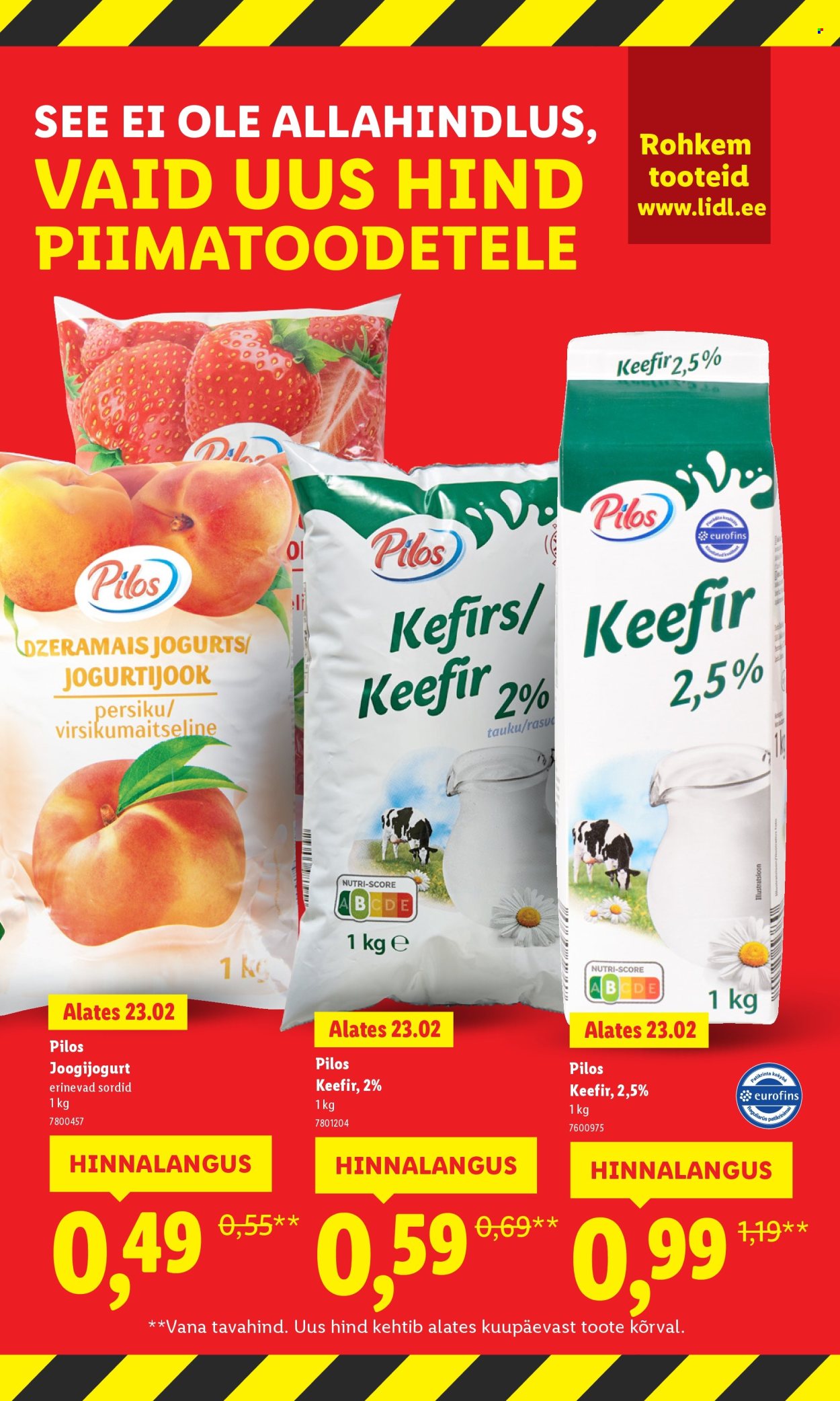 Lidl kliendileht - Kliendileht (23.02 - 1.03.2026)