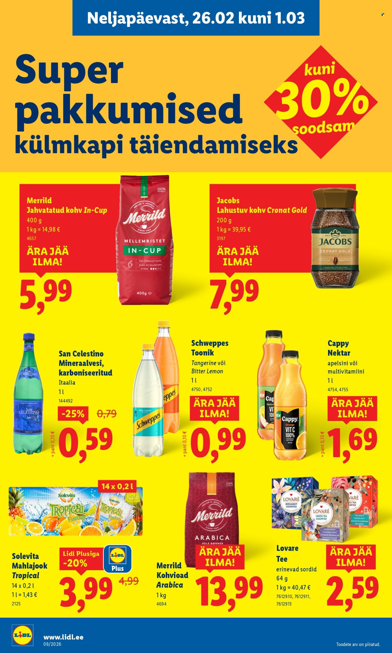 Lidl kliendileht - Kliendileht (23.02 - 1.03.2026)