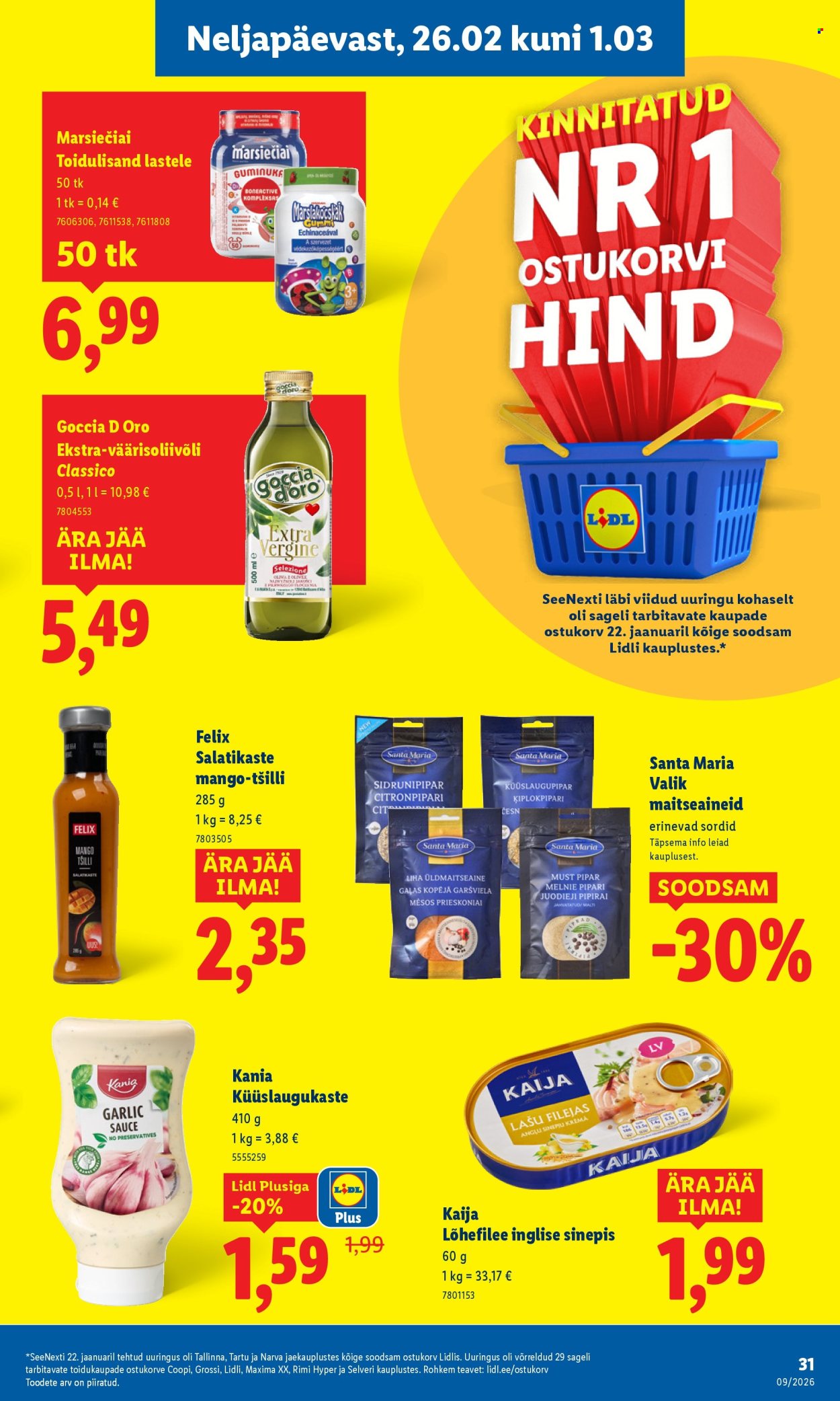 Lidl kliendileht - Kliendileht (23.02 - 1.03.2026)