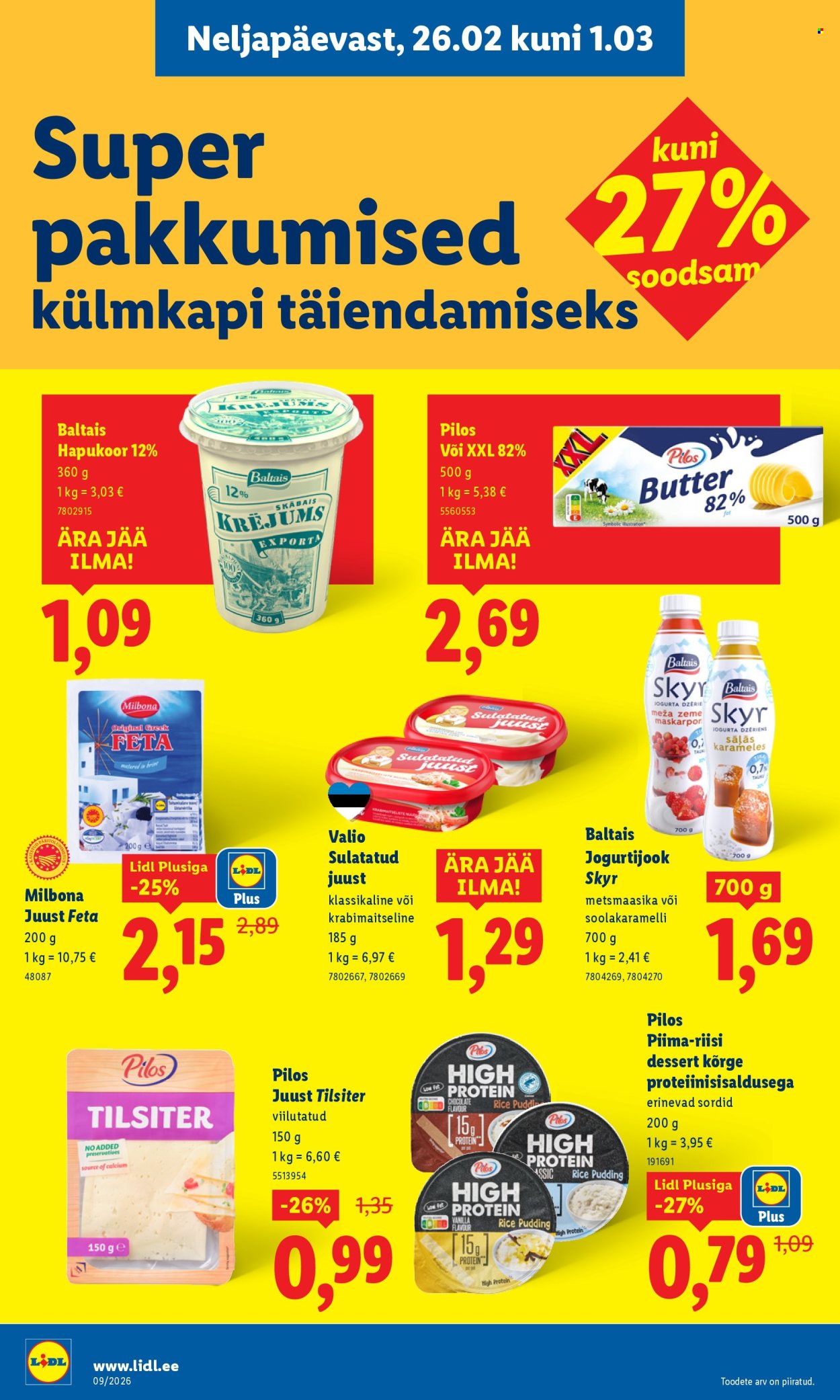 Lidl kliendileht - Kliendileht (23.02 - 1.03.2026)