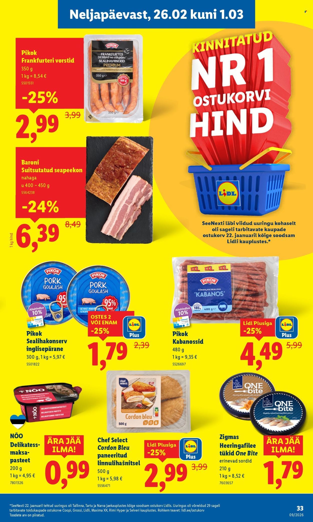 Lidl kliendileht - Kliendileht (23.02 - 1.03.2026)