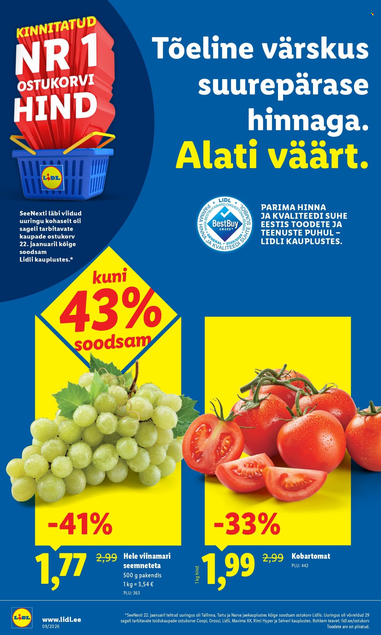 Lidl kliendileht - Kliendileht (23.02 - 1.03.2026)