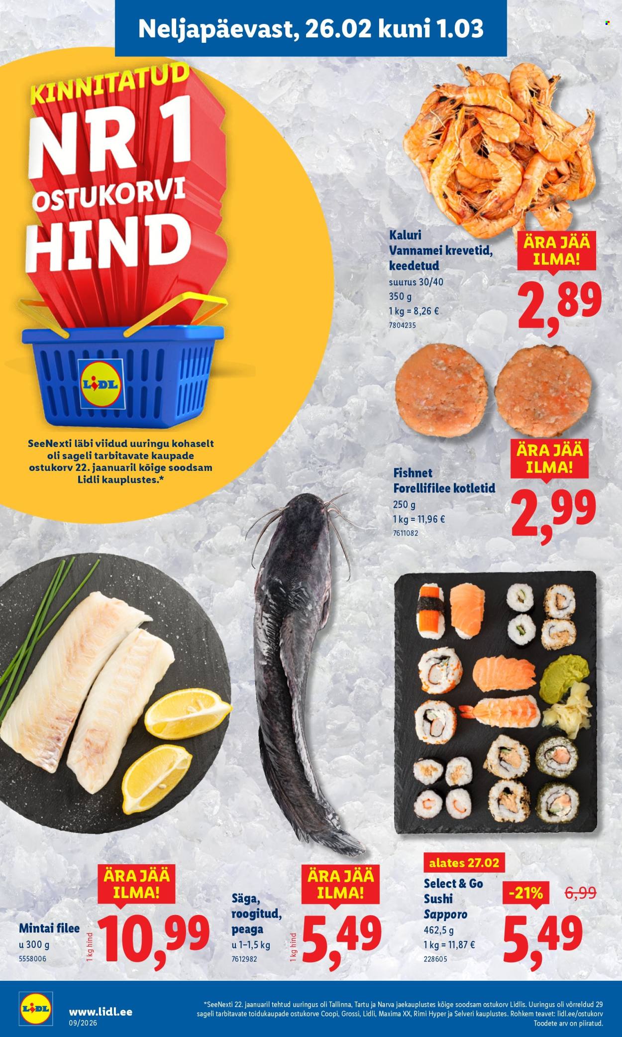 Lidl kliendileht - Kliendileht (23.02 - 1.03.2026)