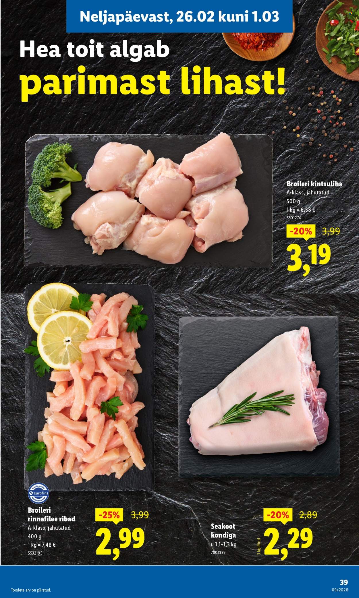 Lidl kliendileht - Kliendileht (23.02 - 1.03.2026)