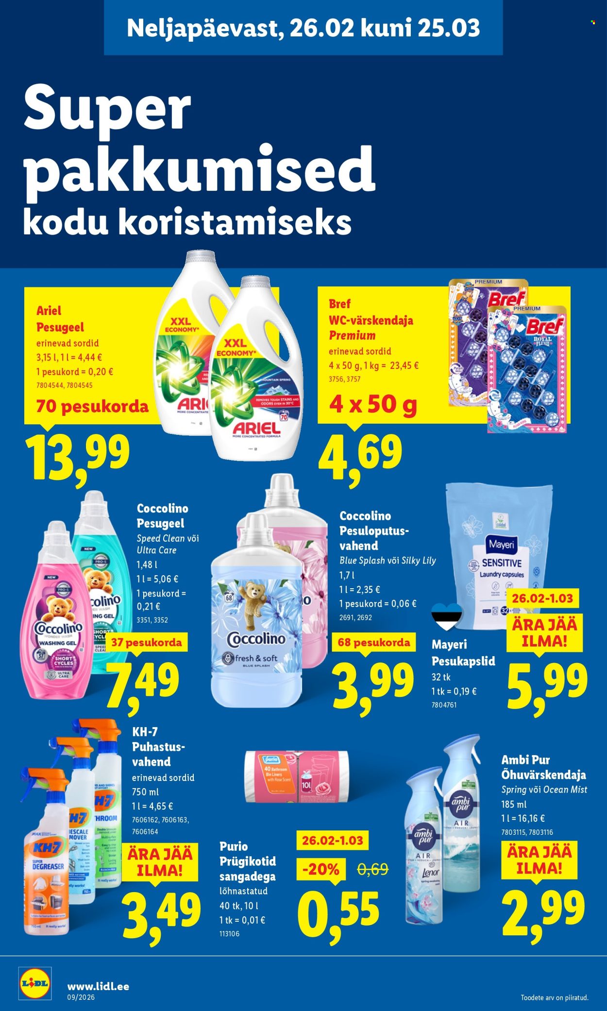 Lidl kliendileht - Kliendileht (23.02 - 1.03.2026)