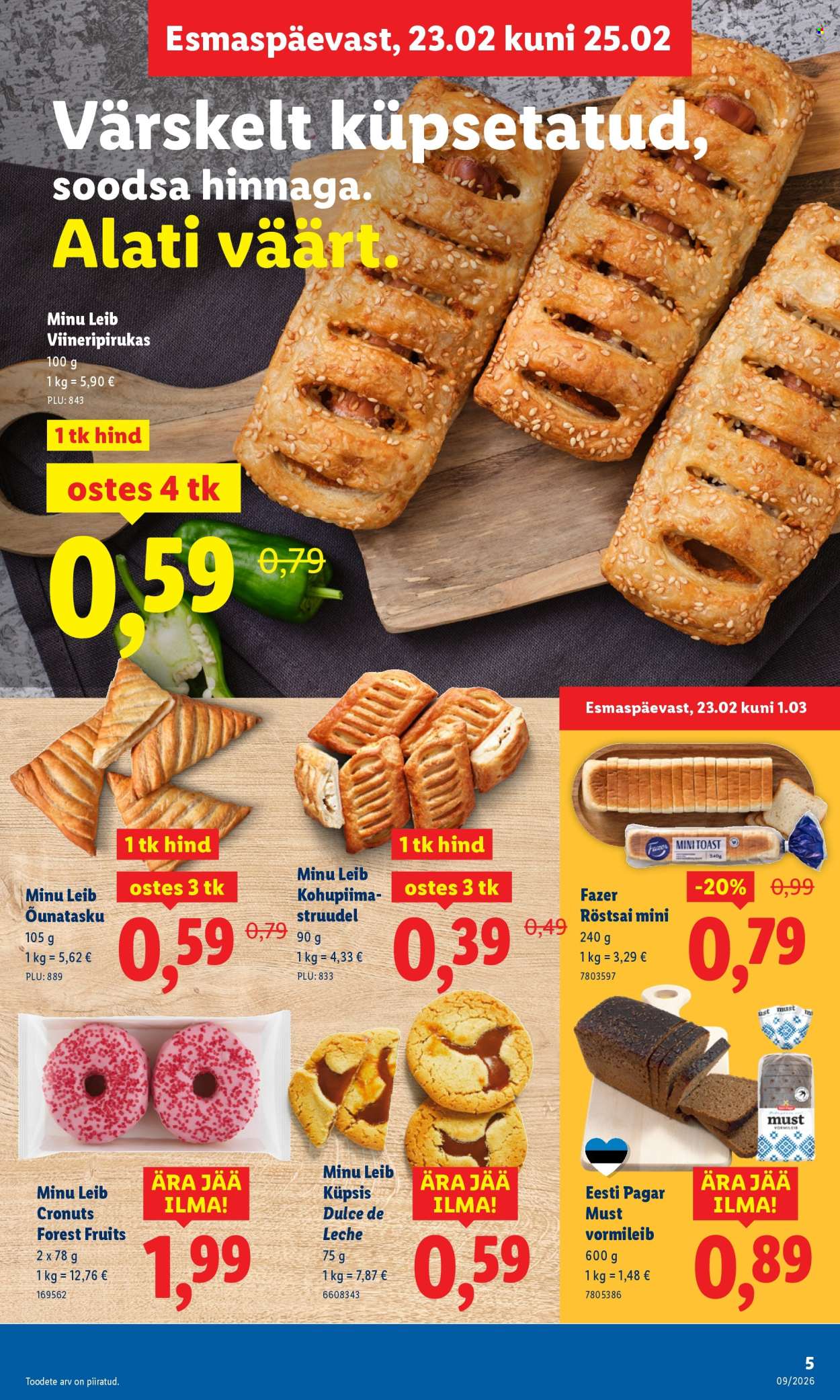 Lidl kliendileht - Kliendileht (23.02 - 1.03.2026)