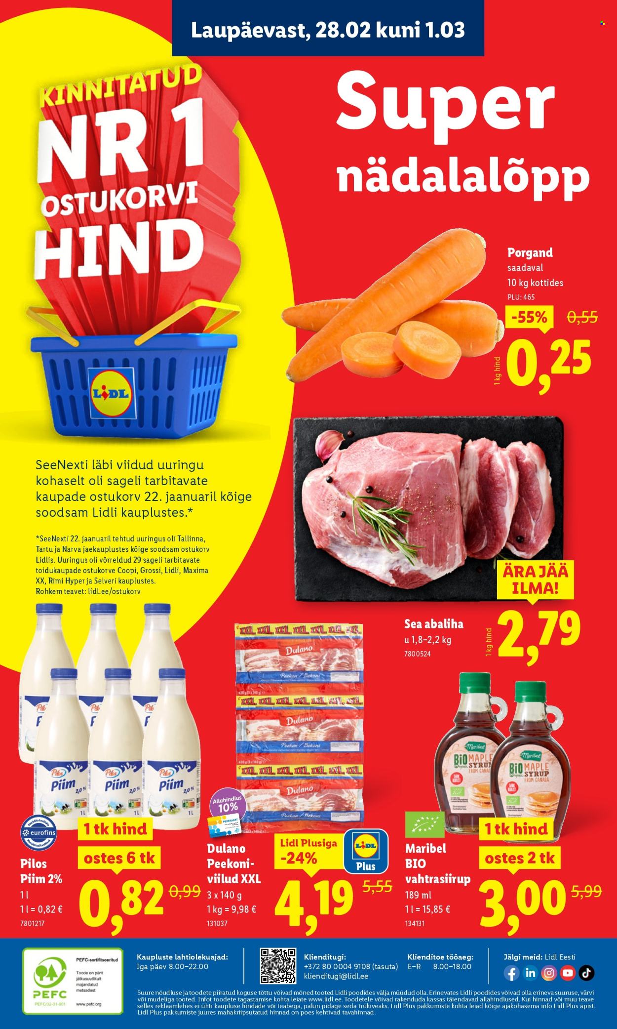 Lidl kliendileht - Kliendileht (23.02 - 1.03.2026)