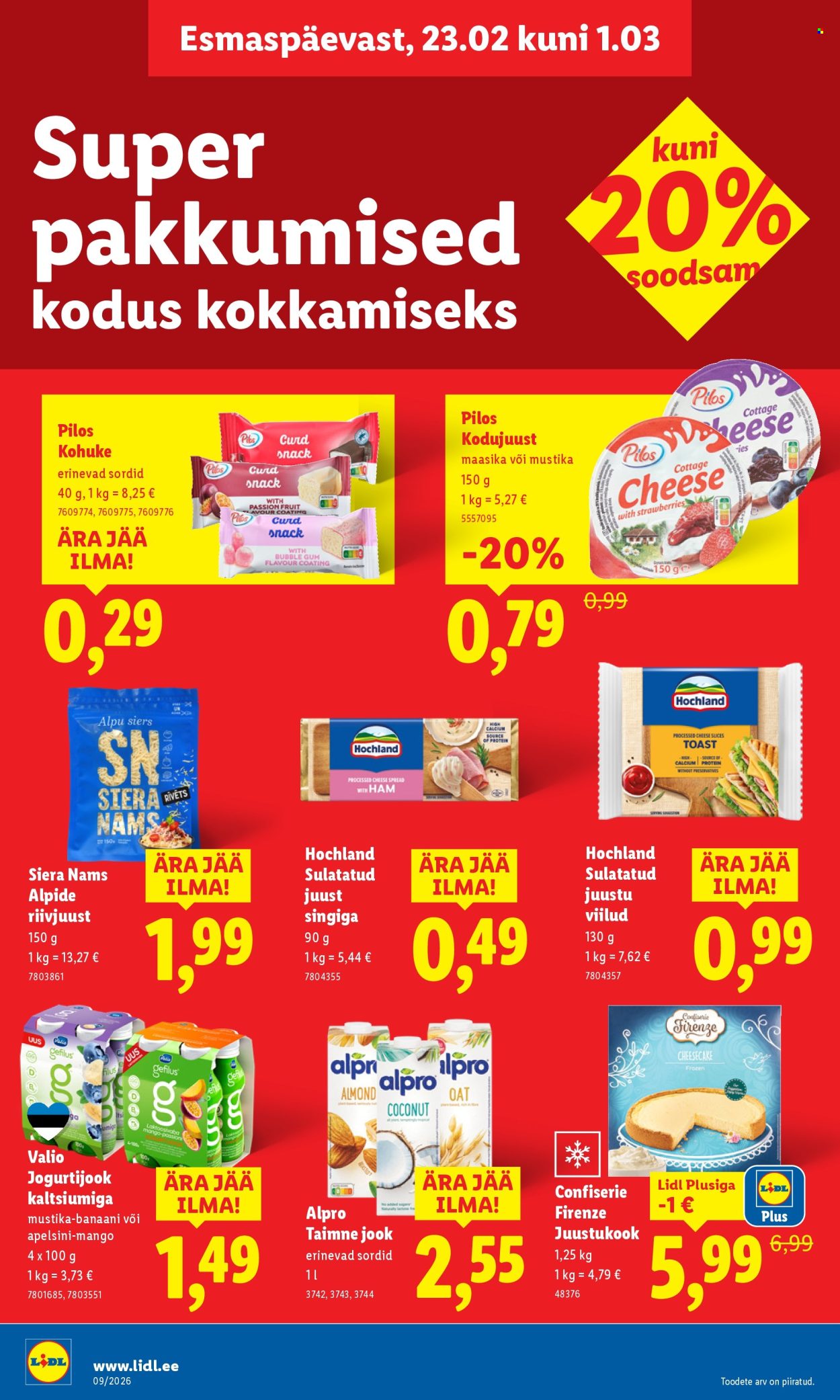 Lidl kliendileht - Kliendileht (23.02 - 1.03.2026)