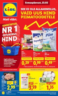 Lidl kliendileht - Kliendileht (23.02 - 1.03.2026)