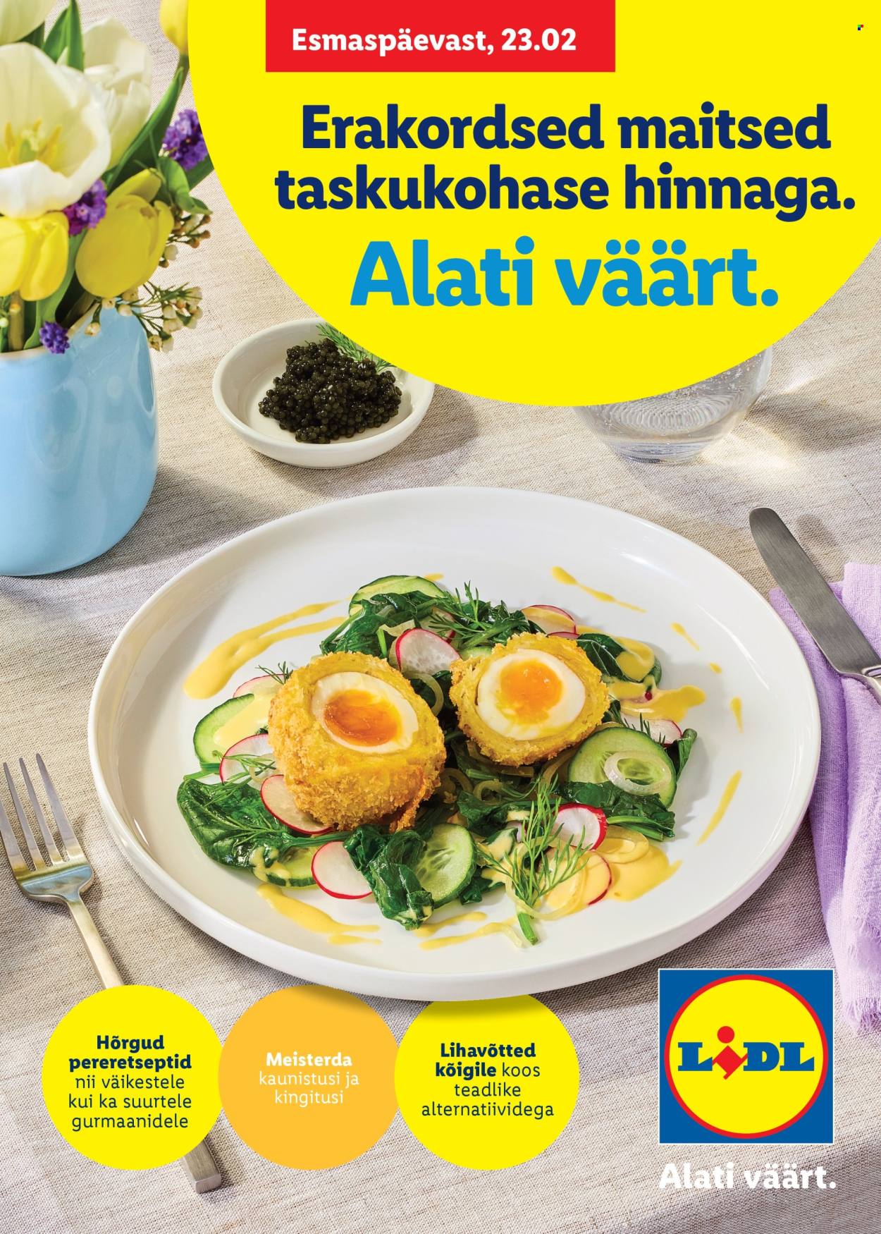 Lidl kliendileht - Rõõmu täis lihavõtted