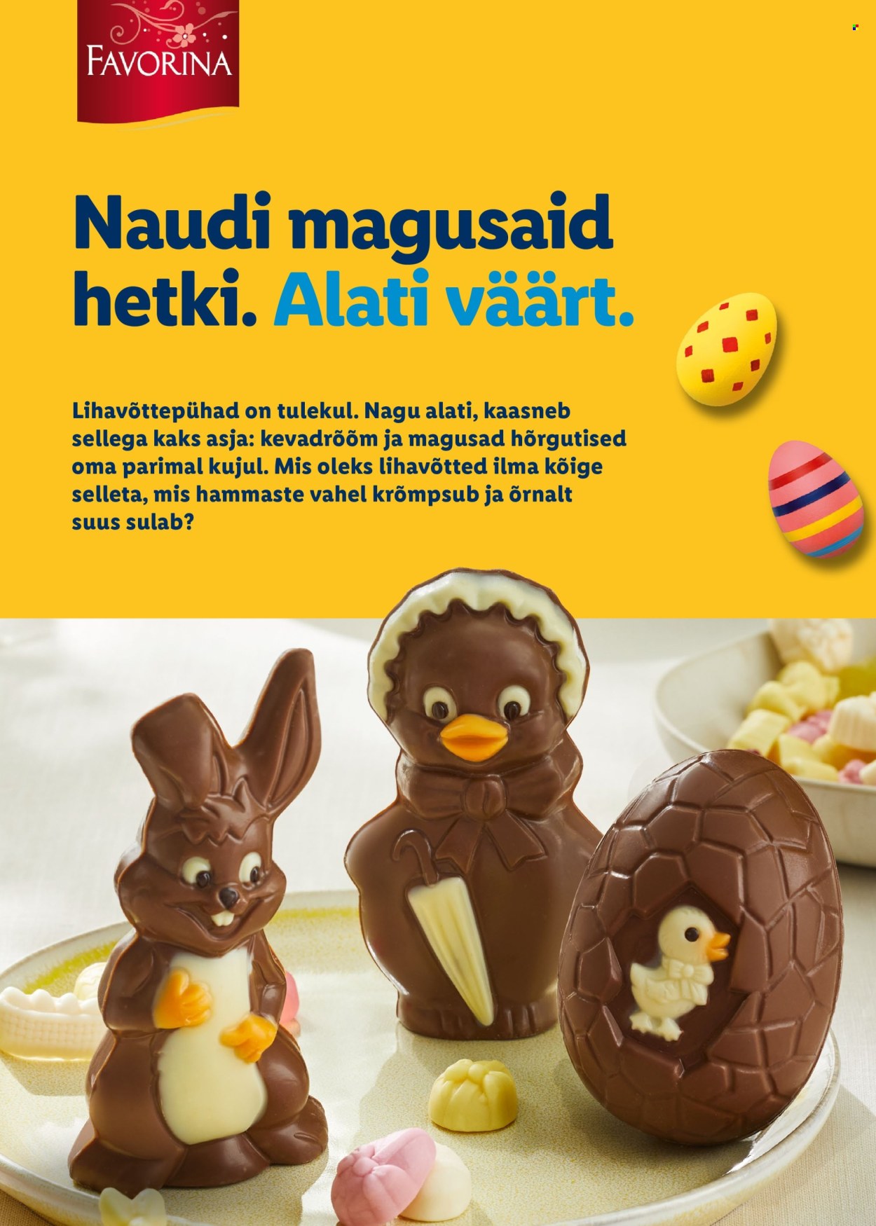 Lidl kliendileht - Rõõmu täis lihavõtted