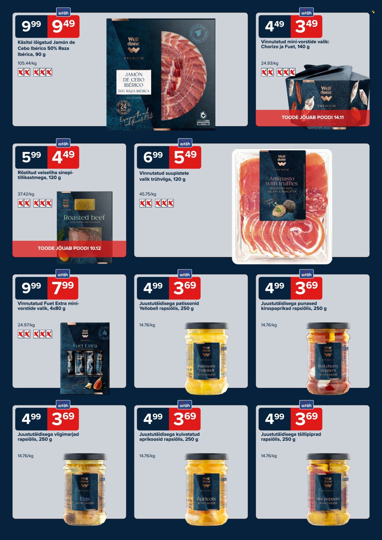 Maxima kliendileht - Well Done Premium - maitsed erilisteks hetkedeks! (4.11.2025 - 5.01.2026)