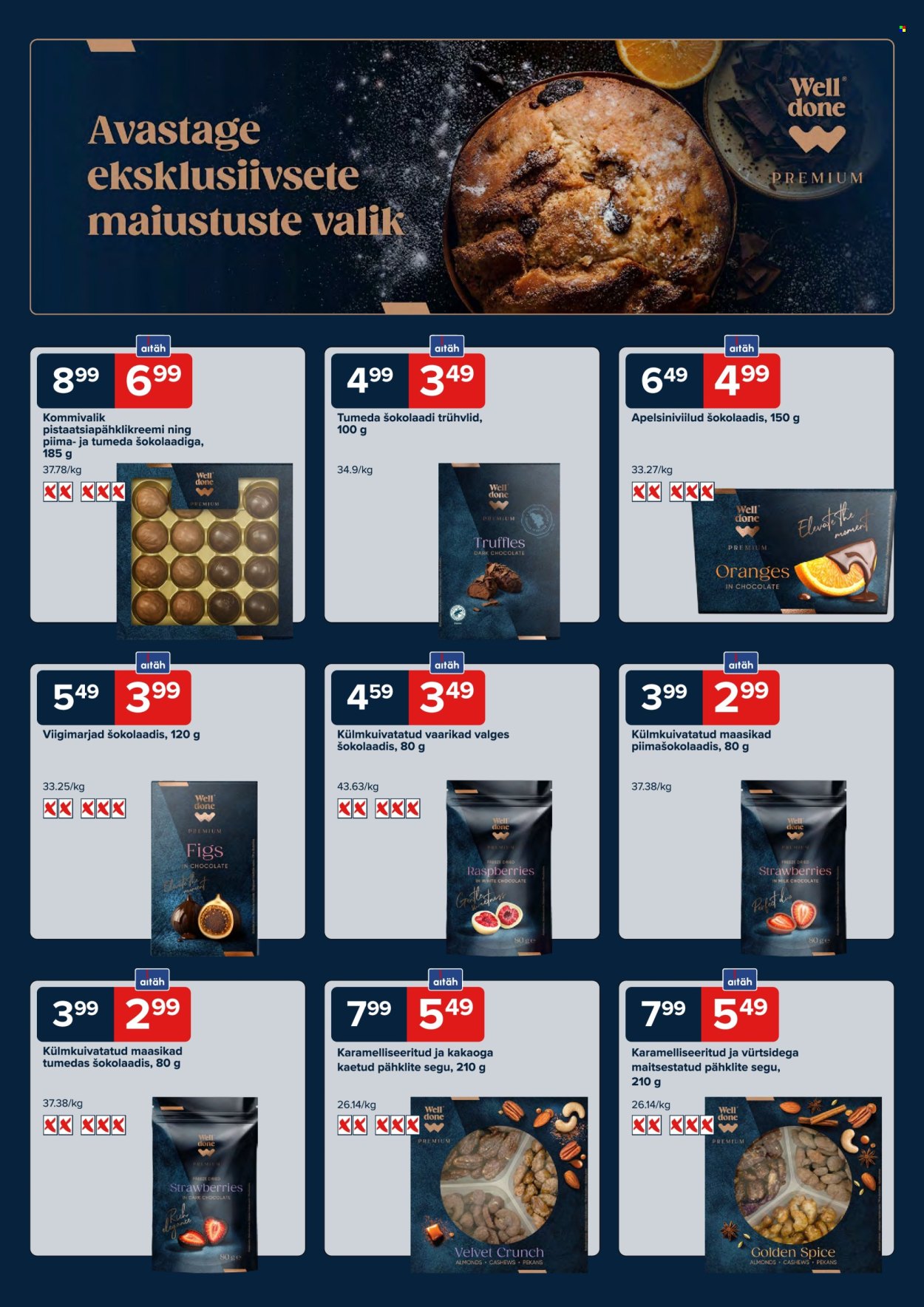 Maxima kliendileht - Well Done Premium - maitsed erilisteks hetkedeks! (4.11.2025 - 5.01.2026)