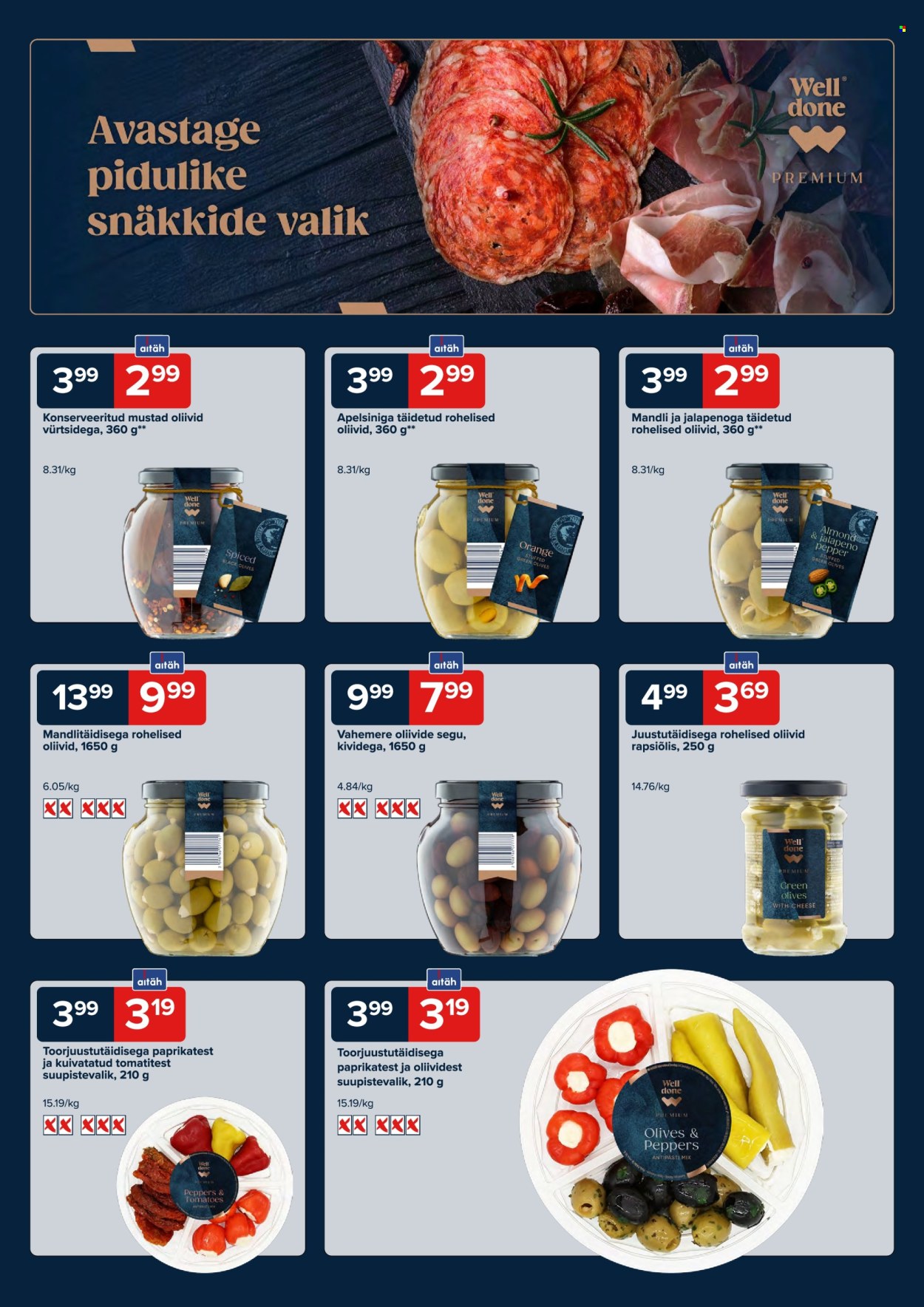 Maxima kliendileht - Well Done Premium - maitsed erilisteks hetkedeks! (4.11.2025 - 5.01.2026)