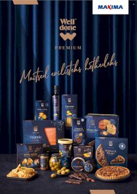 Maxima kliendileht - Well Done Premium - maitsed erilisteks hetkedeks! (4.11.2025 - 5.01.2026)