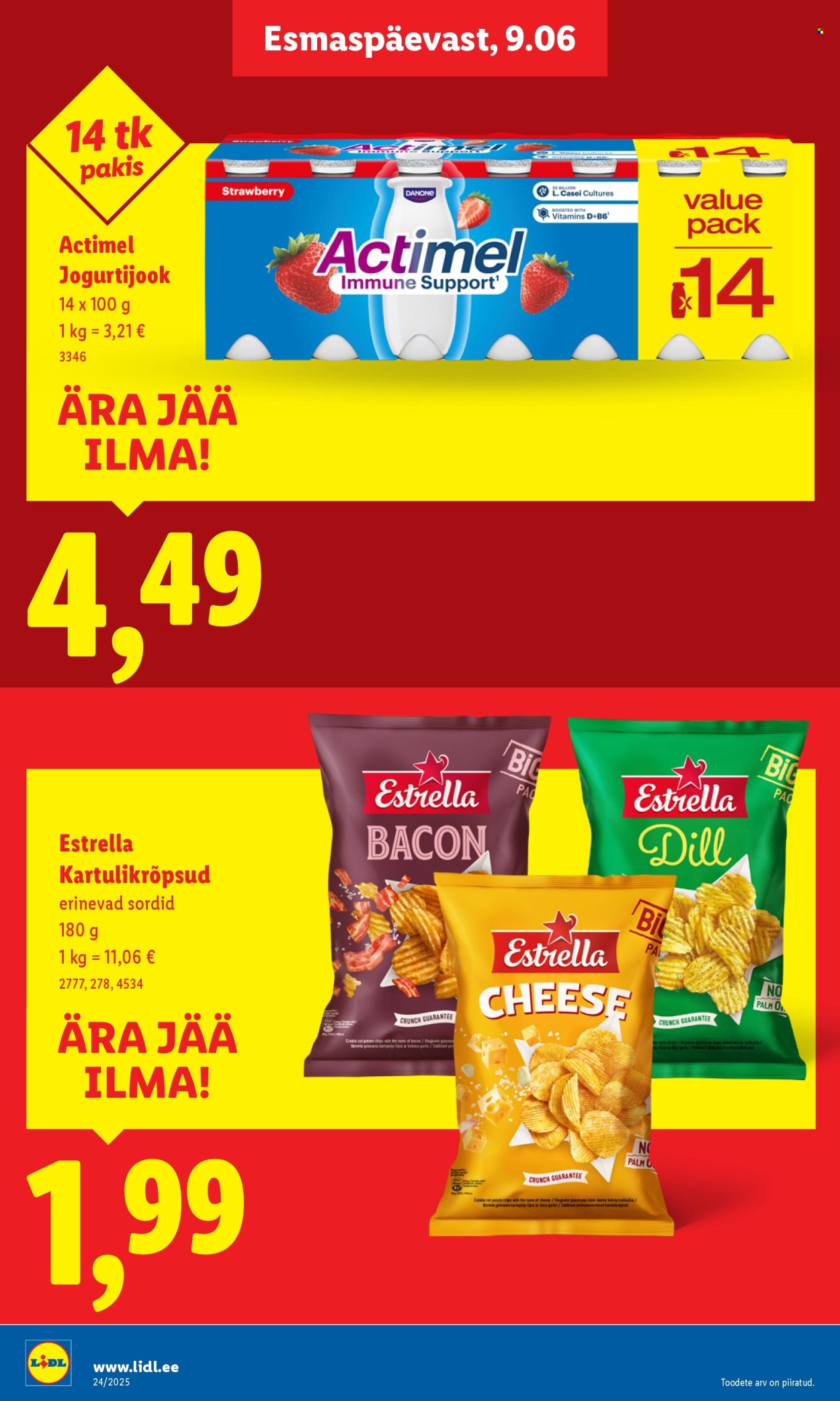 Lidl kliendileht - Kliendileht (9.06 - 15.06.2025)
