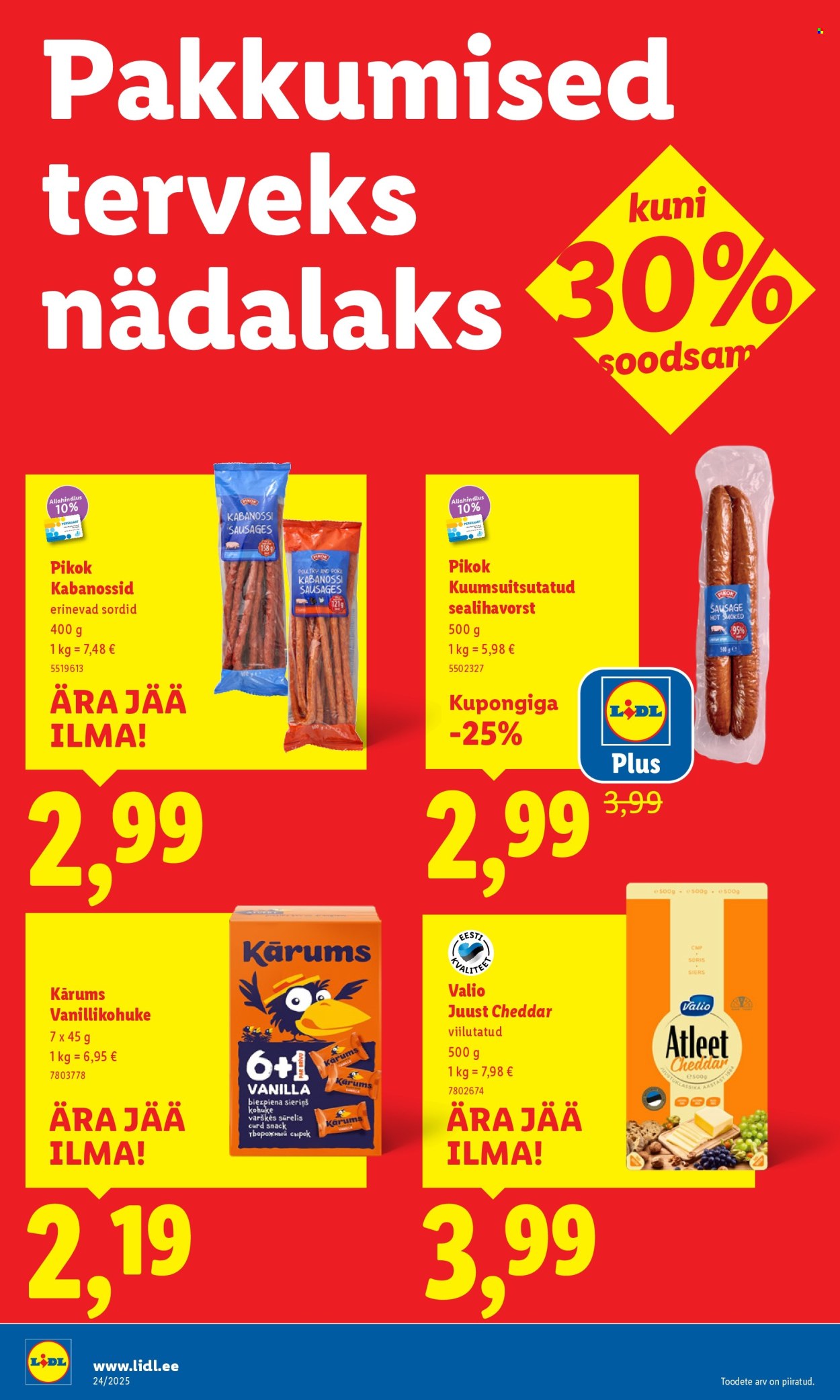 Lidl kliendileht - Kliendileht (9.06 - 15.06.2025)