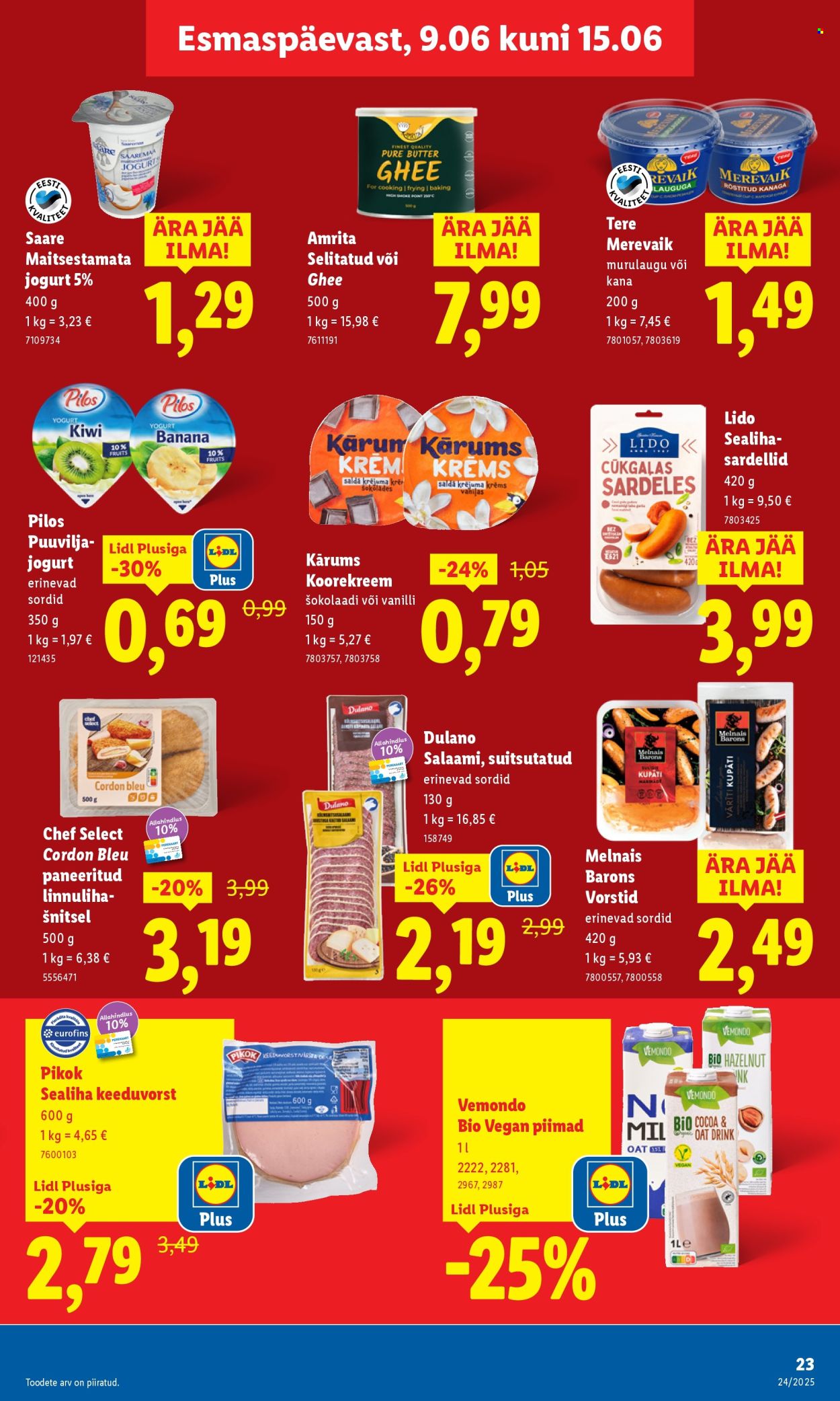 Lidl kliendileht - Kliendileht (9.06 - 15.06.2025)