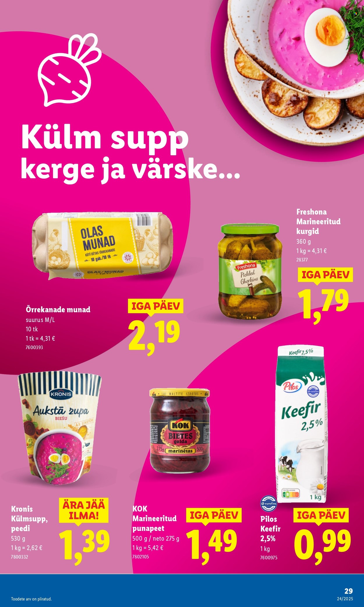 Lidl kliendileht - Kliendileht (9.06 - 15.06.2025)