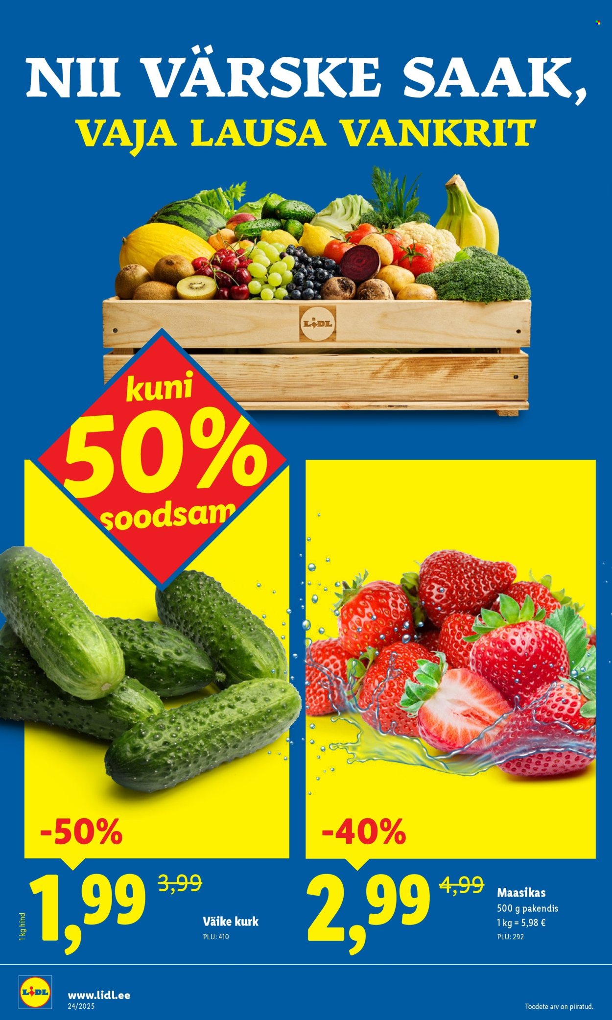 Lidl kliendileht - Kliendileht (9.06 - 15.06.2025)