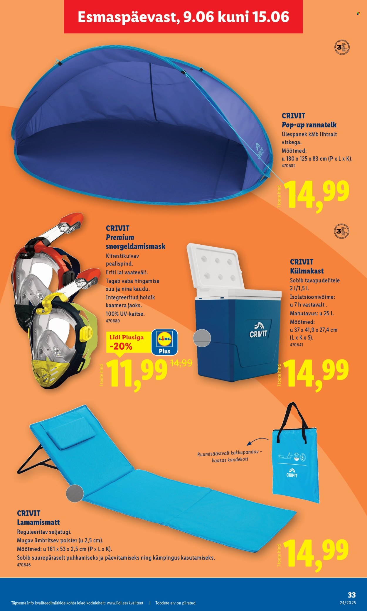 Lidl kliendileht - Kliendileht (9.06 - 15.06.2025)