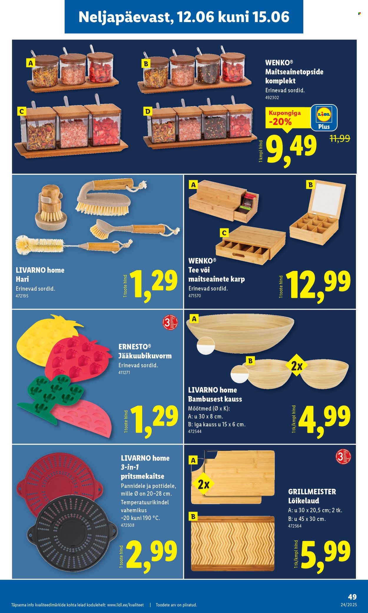 Lidl kliendileht - Kliendileht (9.06 - 15.06.2025)