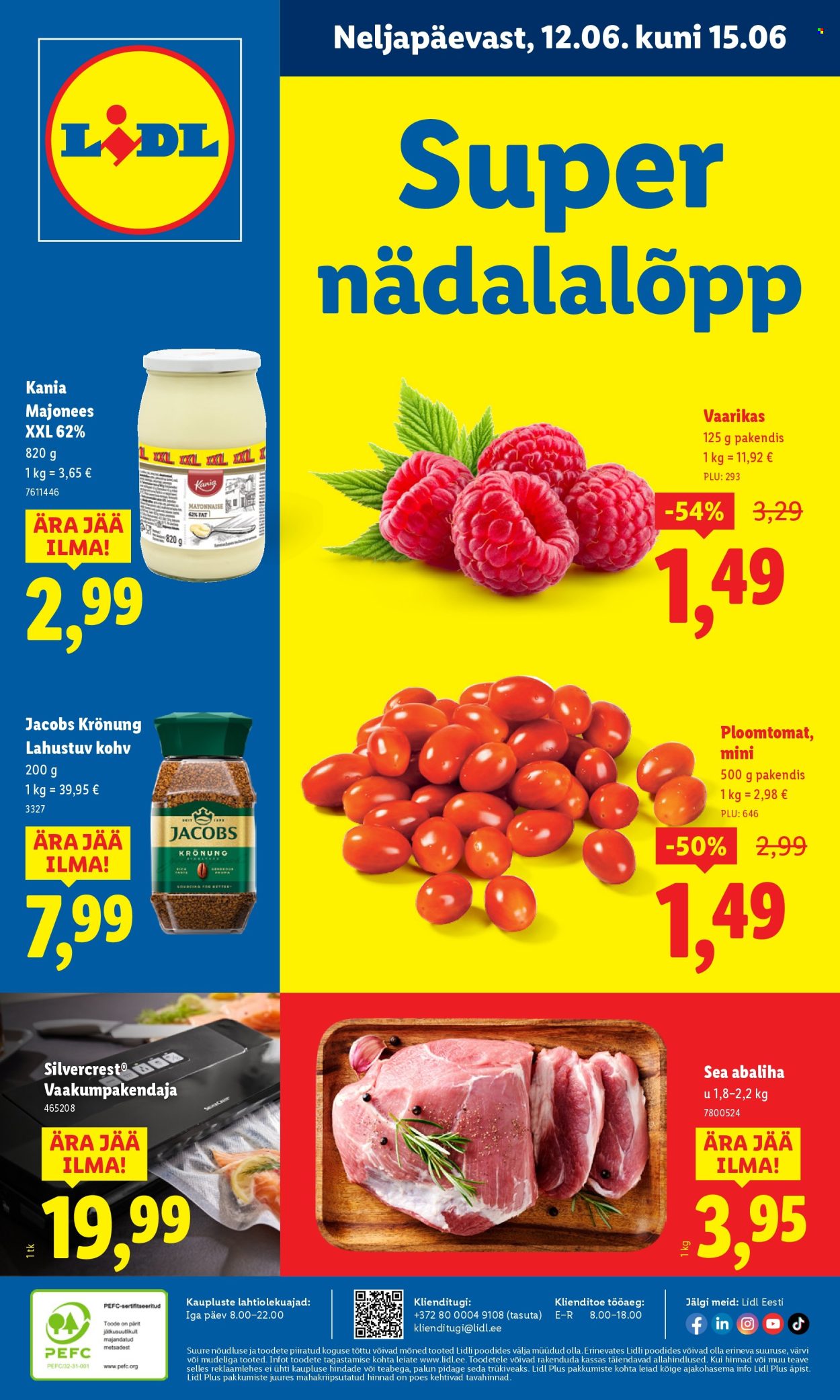 Lidl kliendileht - Kliendileht (9.06 - 15.06.2025)