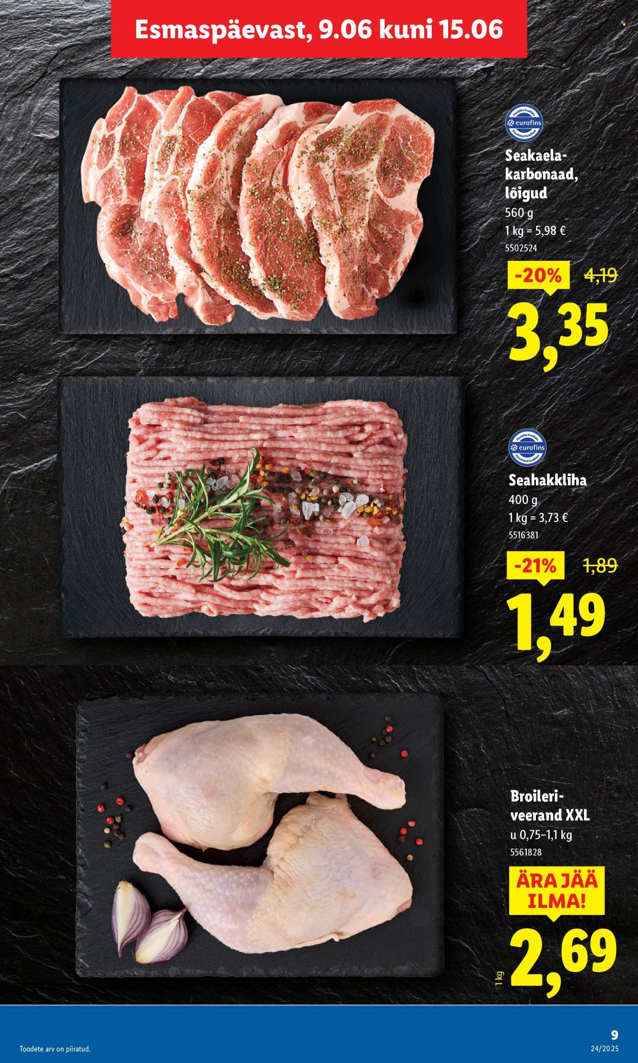 Lidl kliendileht - Kliendileht (9.06 - 15.06.2025)