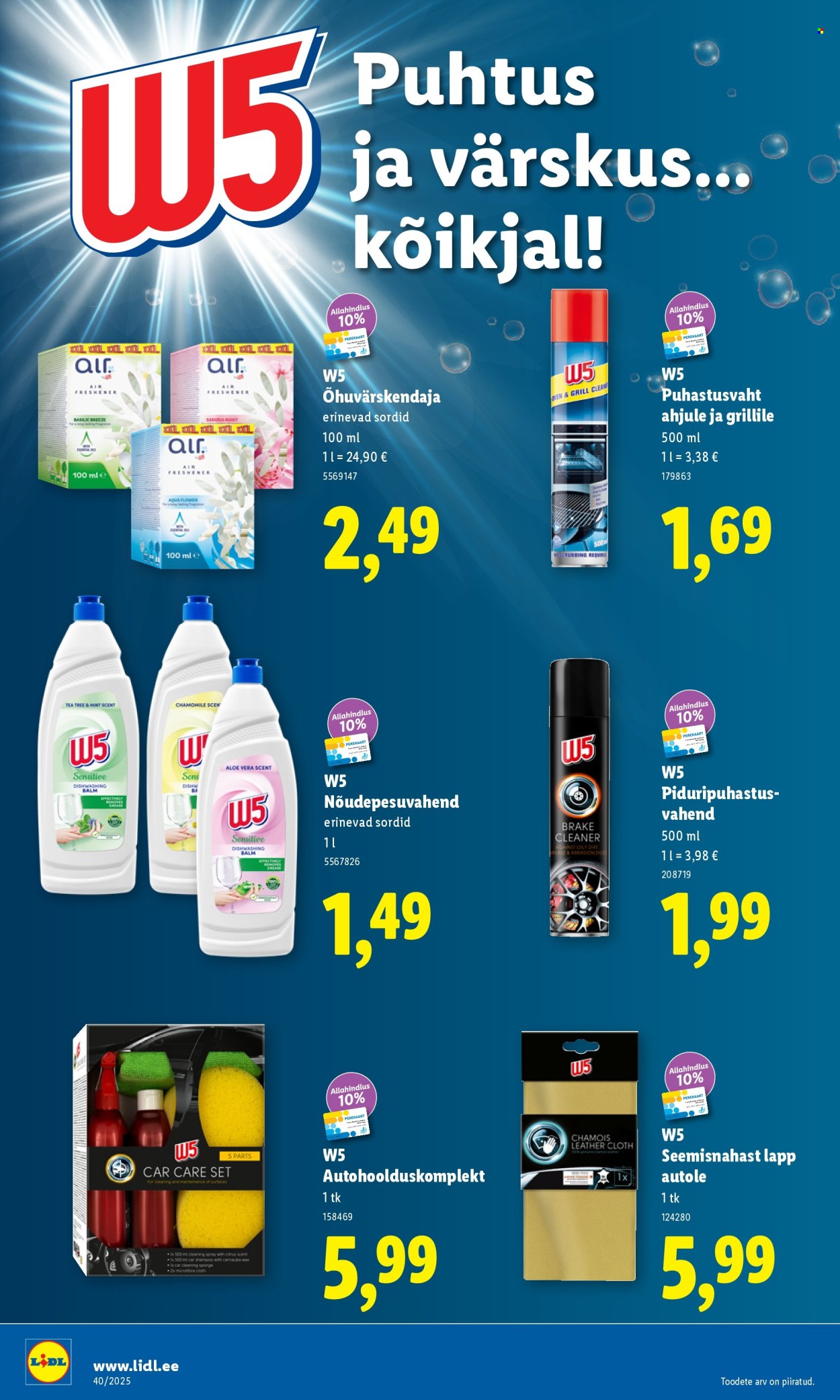 Lidl kliendileht - Kliendileht (29.09 - 5.10.2025)