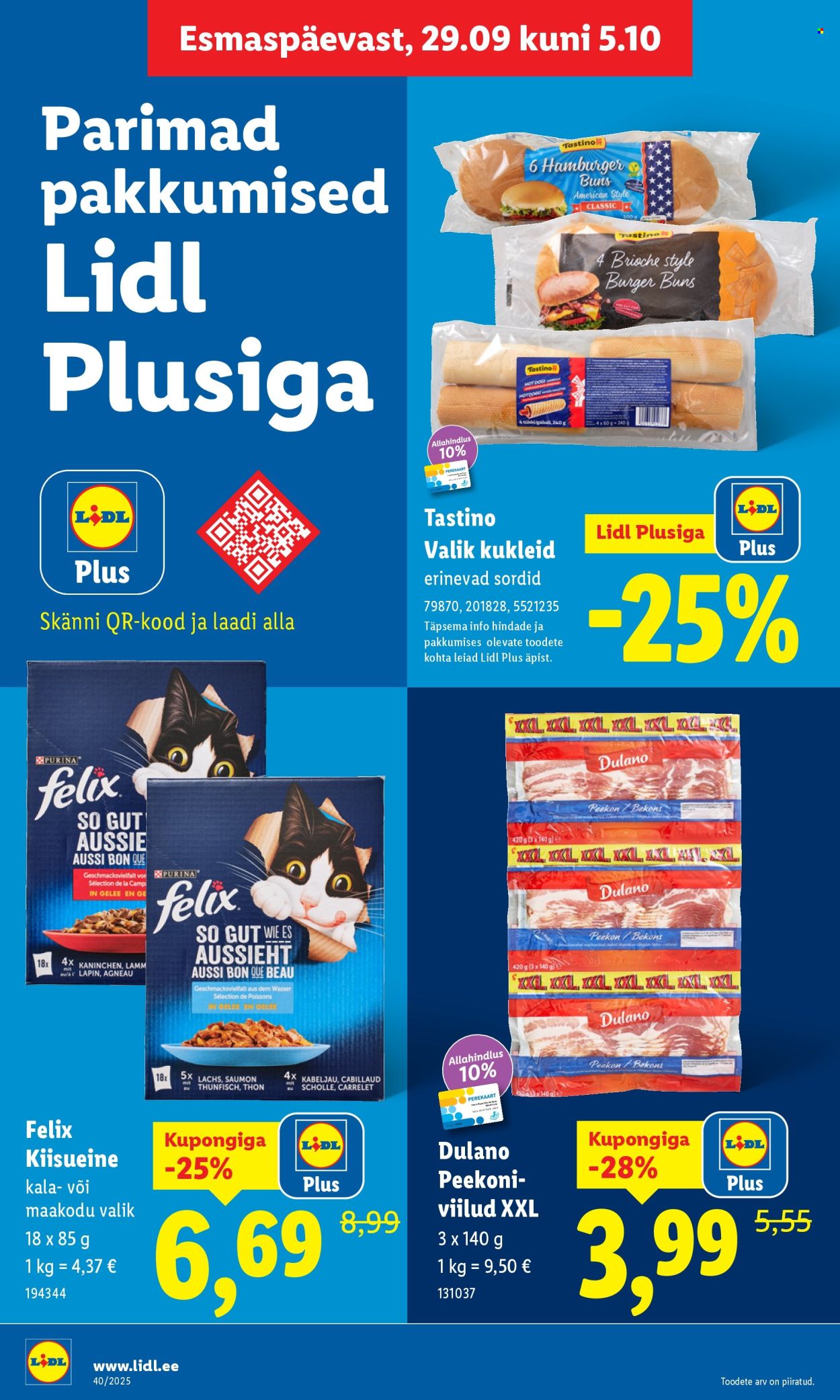 Lidl kliendileht - Kliendileht (29.09 - 5.10.2025)