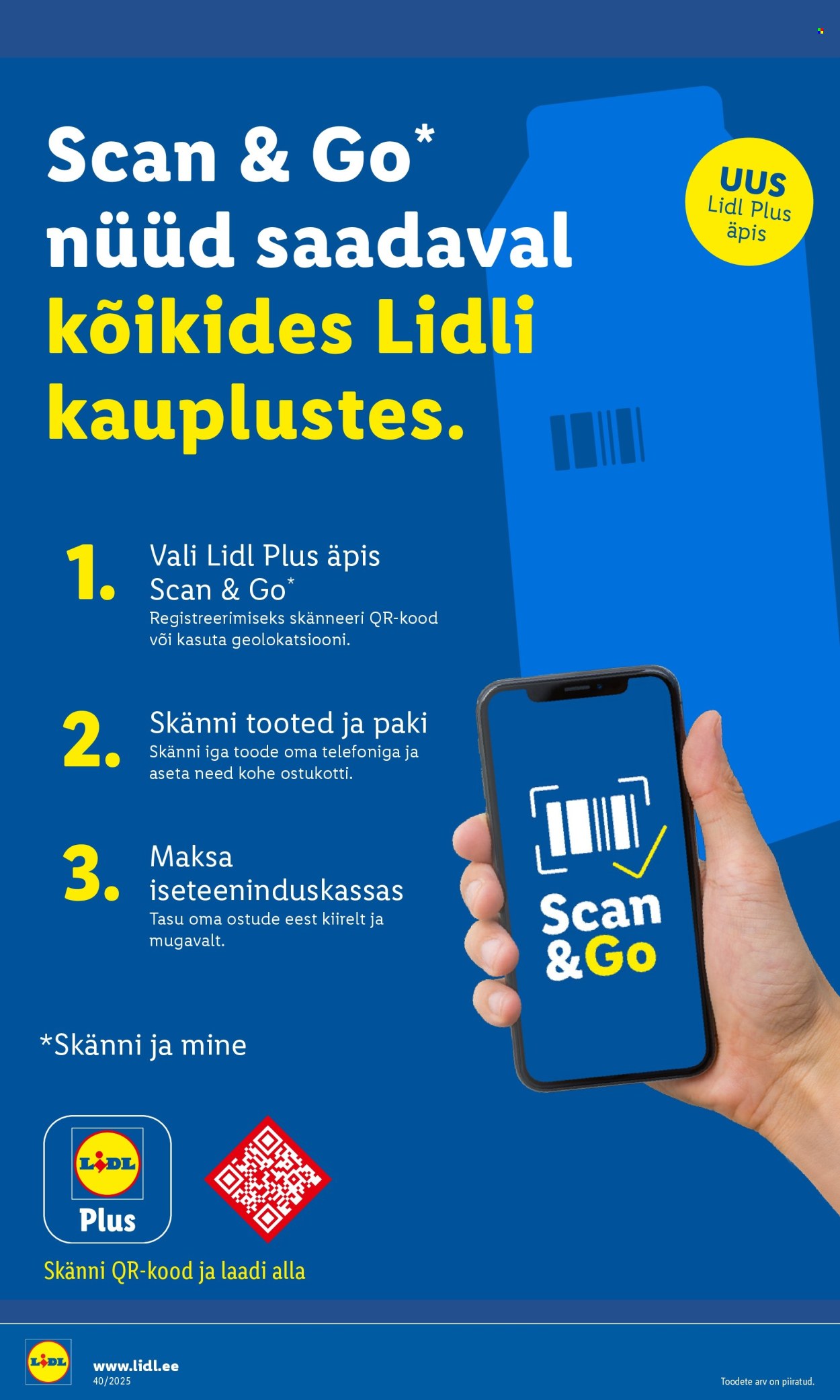 Lidl kliendileht - Kliendileht (29.09 - 5.10.2025)
