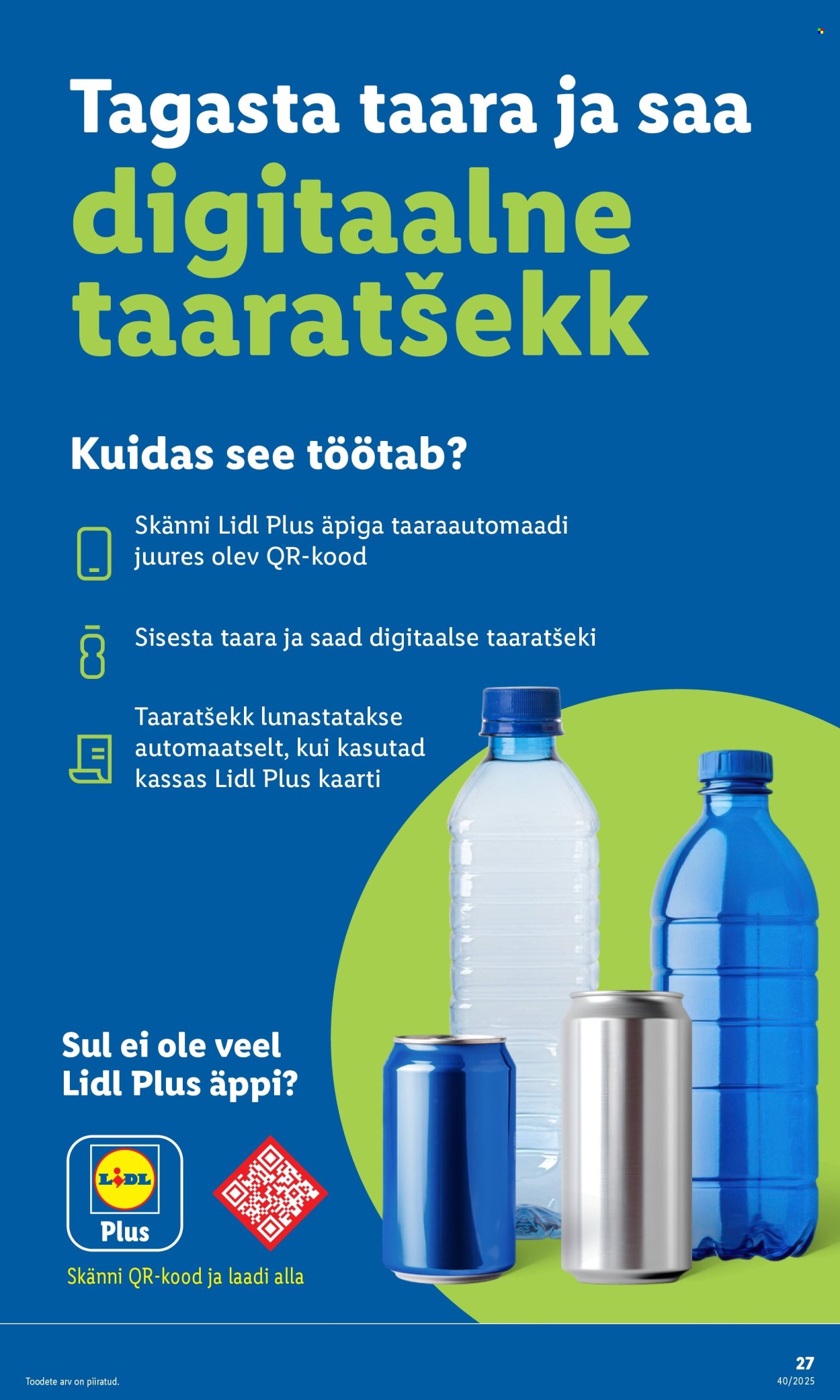 Lidl kliendileht - Kliendileht (29.09 - 5.10.2025)