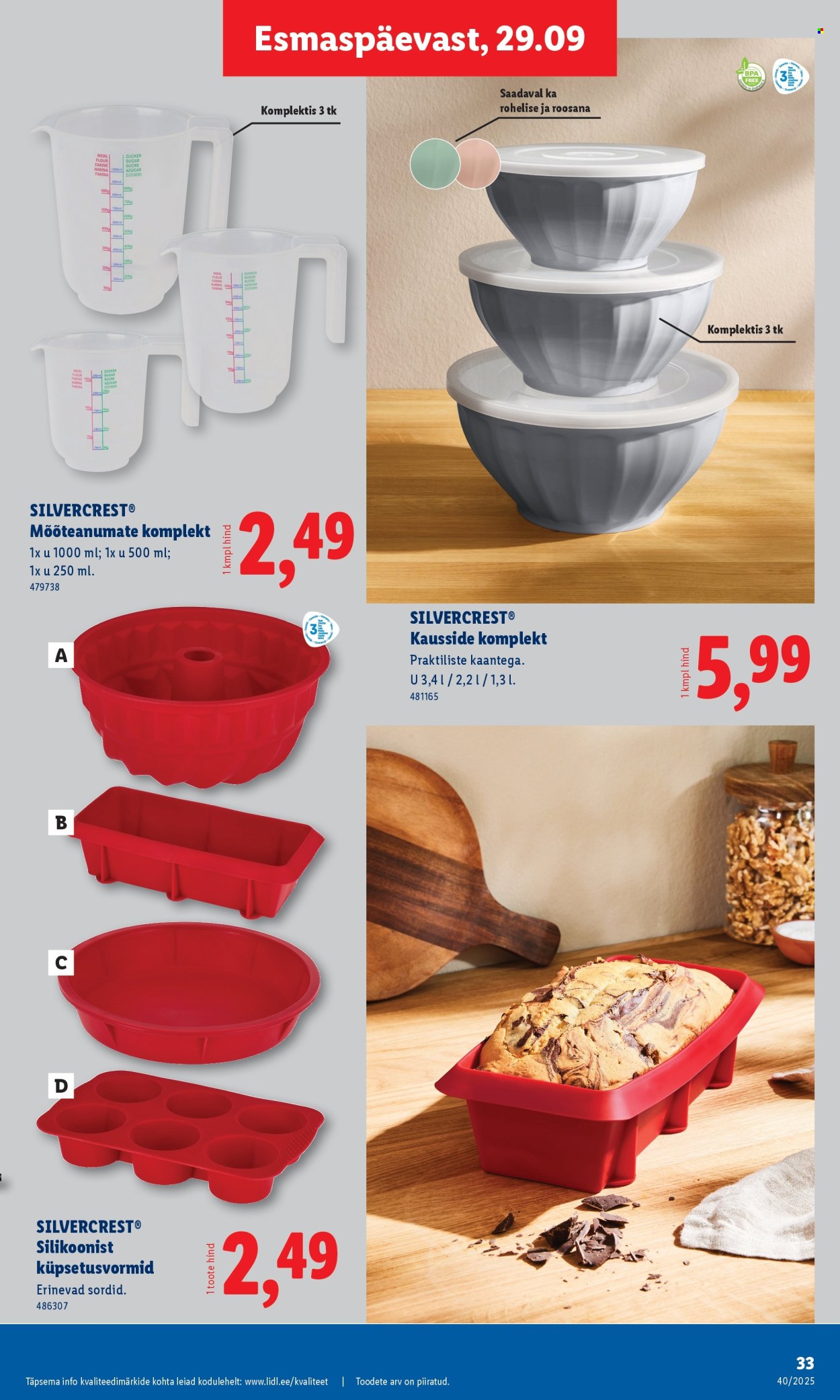 Lidl kliendileht - Kliendileht (29.09 - 5.10.2025)