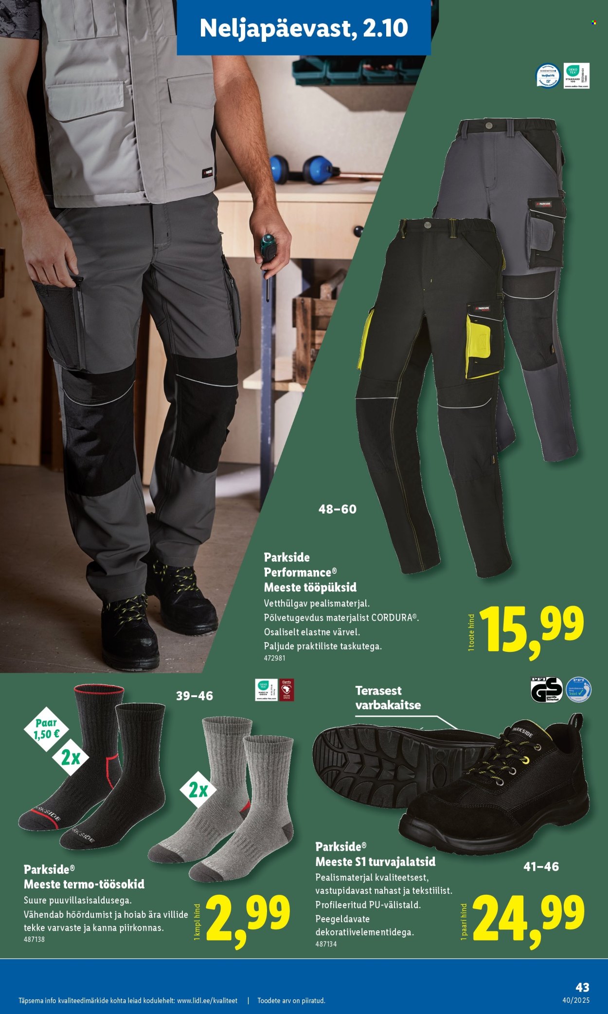 Lidl kliendileht - Kliendileht (29.09 - 5.10.2025)
