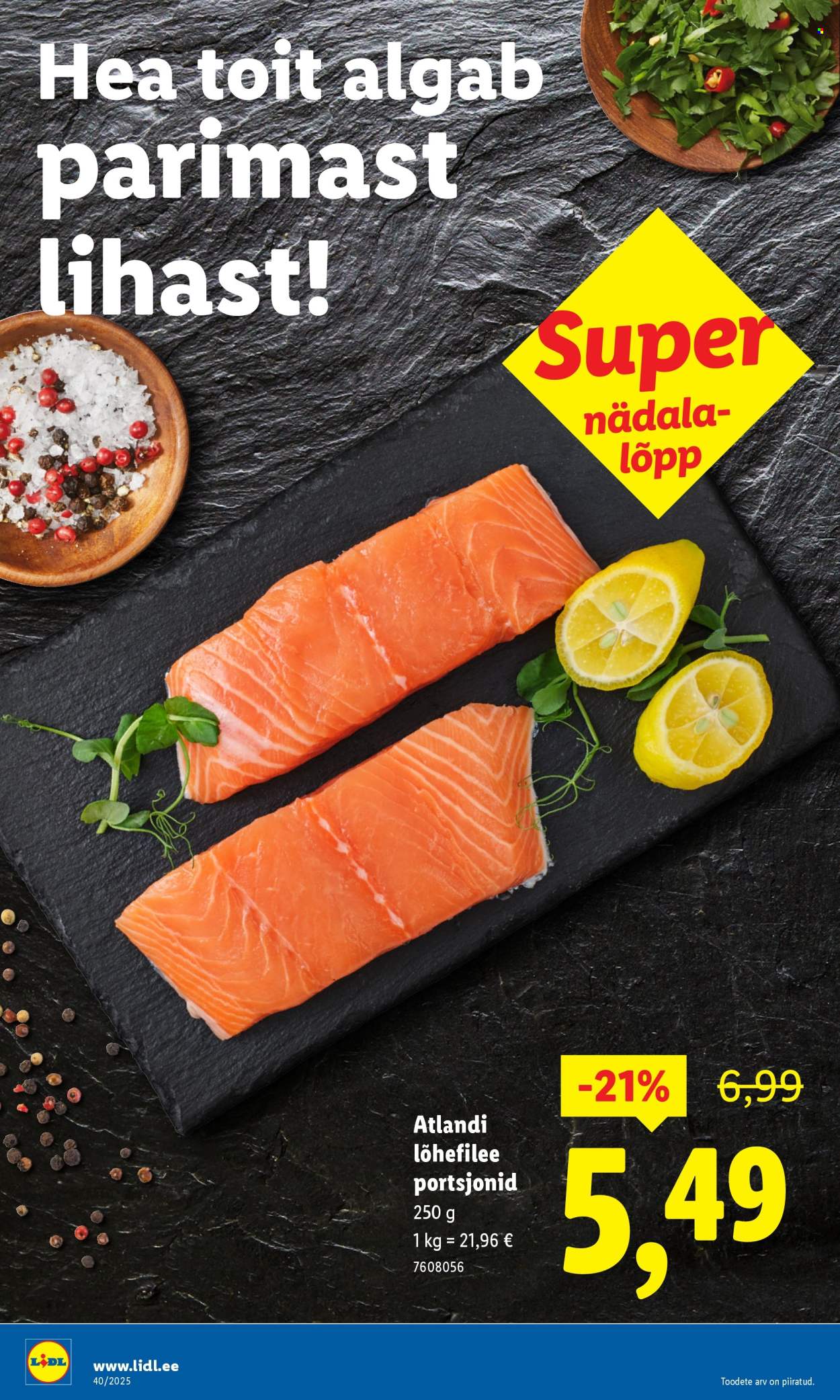 Lidl kliendileht - Kliendileht (29.09 - 5.10.2025)
