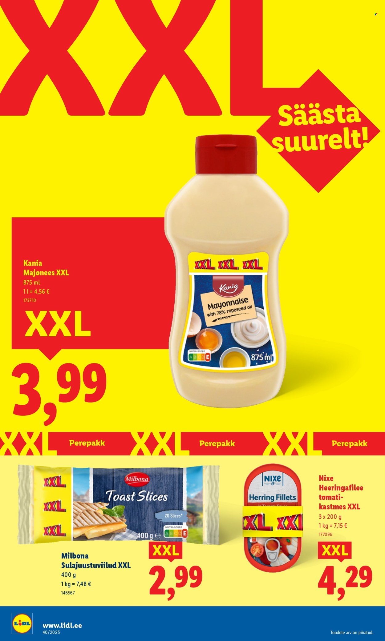 Lidl kliendileht - Kliendileht (29.09 - 5.10.2025)