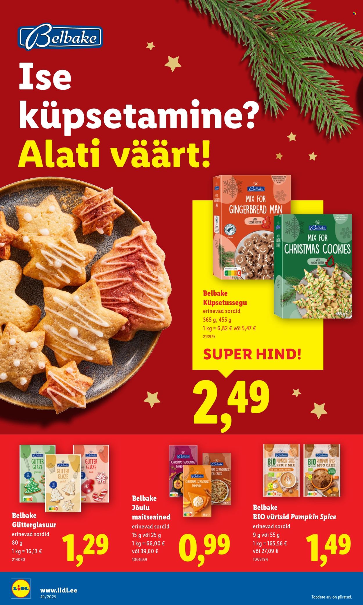 Lidl kliendileht - Kliendileht (1.12 - 7.12.2025)