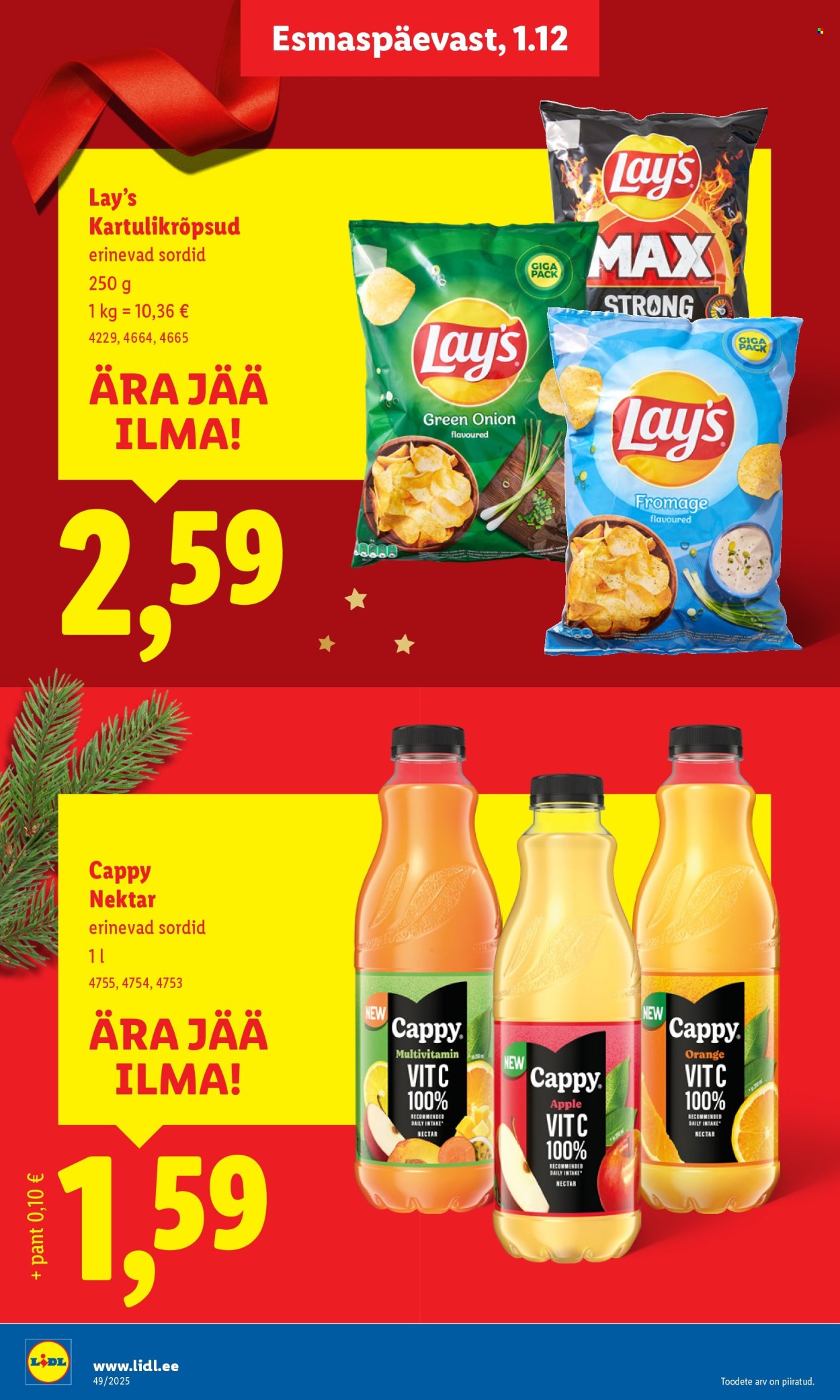 Lidl kliendileht - Kliendileht (1.12 - 7.12.2025)